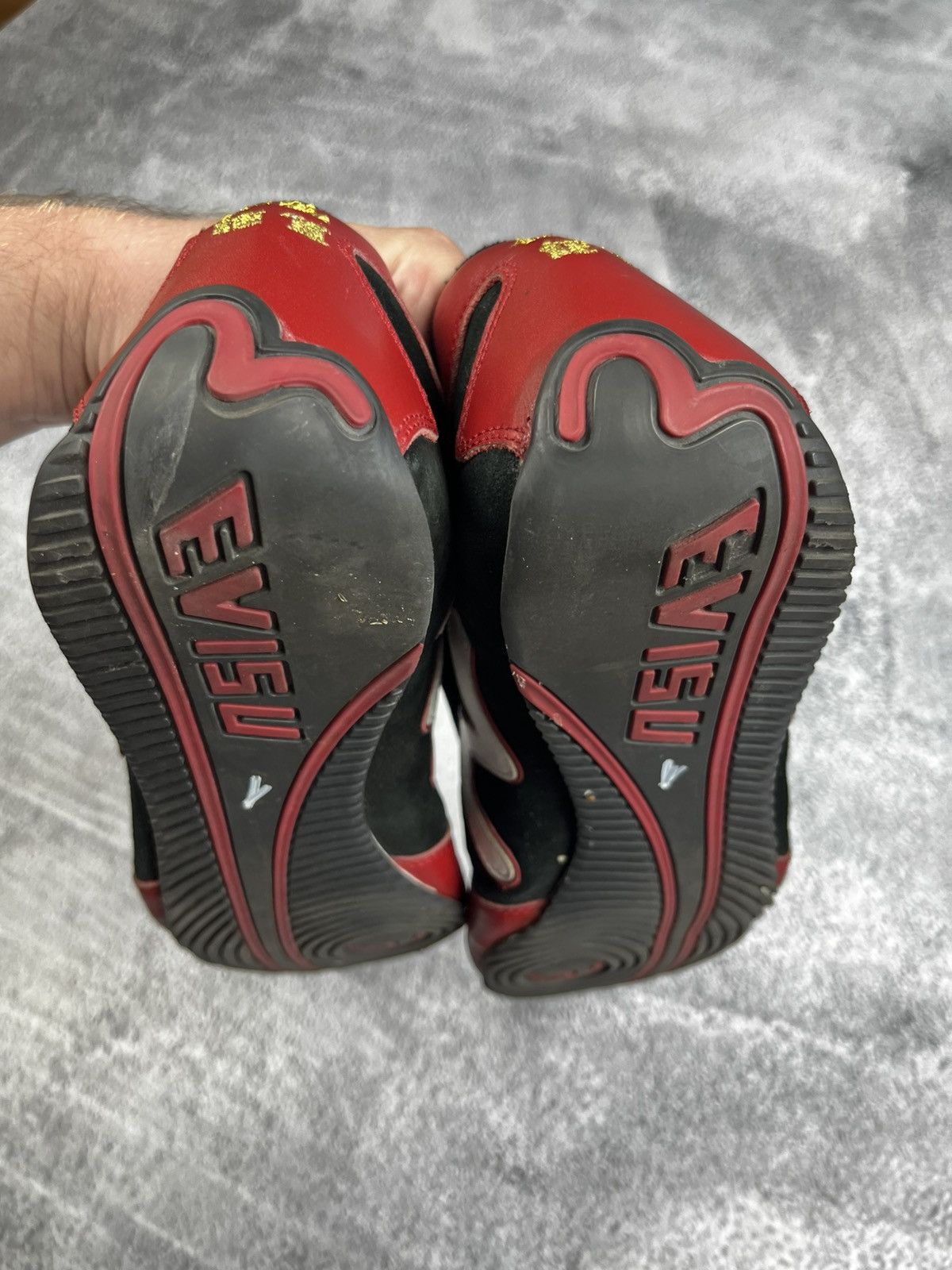 Evisu Vintage Michaelangelo Gull Evisu Leather Sneakers Size US 11 / EU 44 - 6 Thumbnail