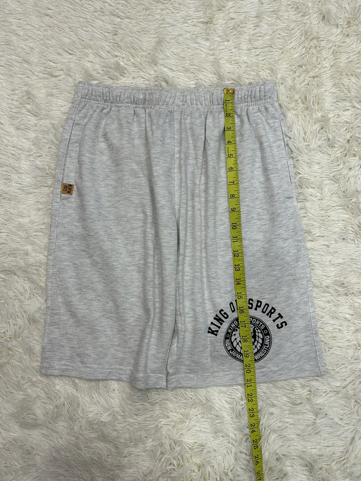 Japanese Brand New Japan Pro-Wrestling Sweat Short Pants Size US 32 / EU 48 - 10 Thumbnail