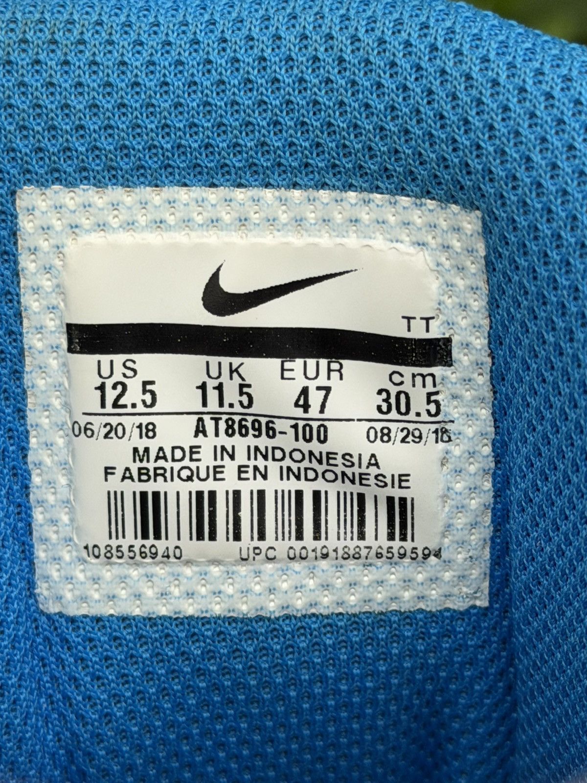 Nike Nike Air Max 95 OG Crystal Blue Size US 13 / EU 46 - 12 Thumbnail