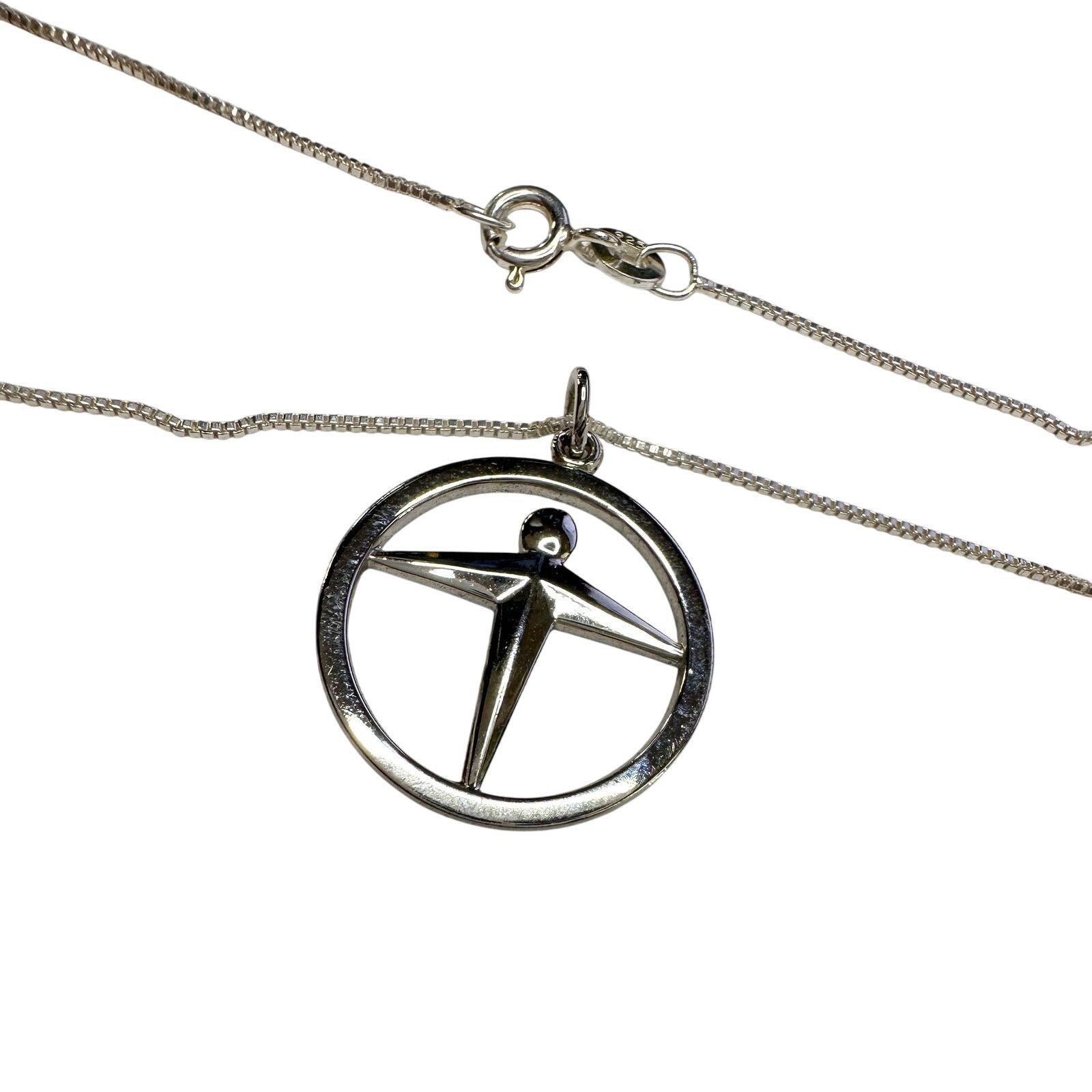 Tiffany & Co. Tiffany & Co. Man Power / Unity Pendant w 16" Sterling Chain Size ONE SIZE - 5 Thumbnail