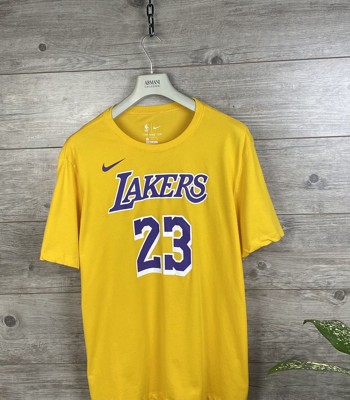 Nike Nike James Lebron LAL Dry Tee BQ1540-743 size L Size US XL / EU 56 / 4 - 6 Thumbnail