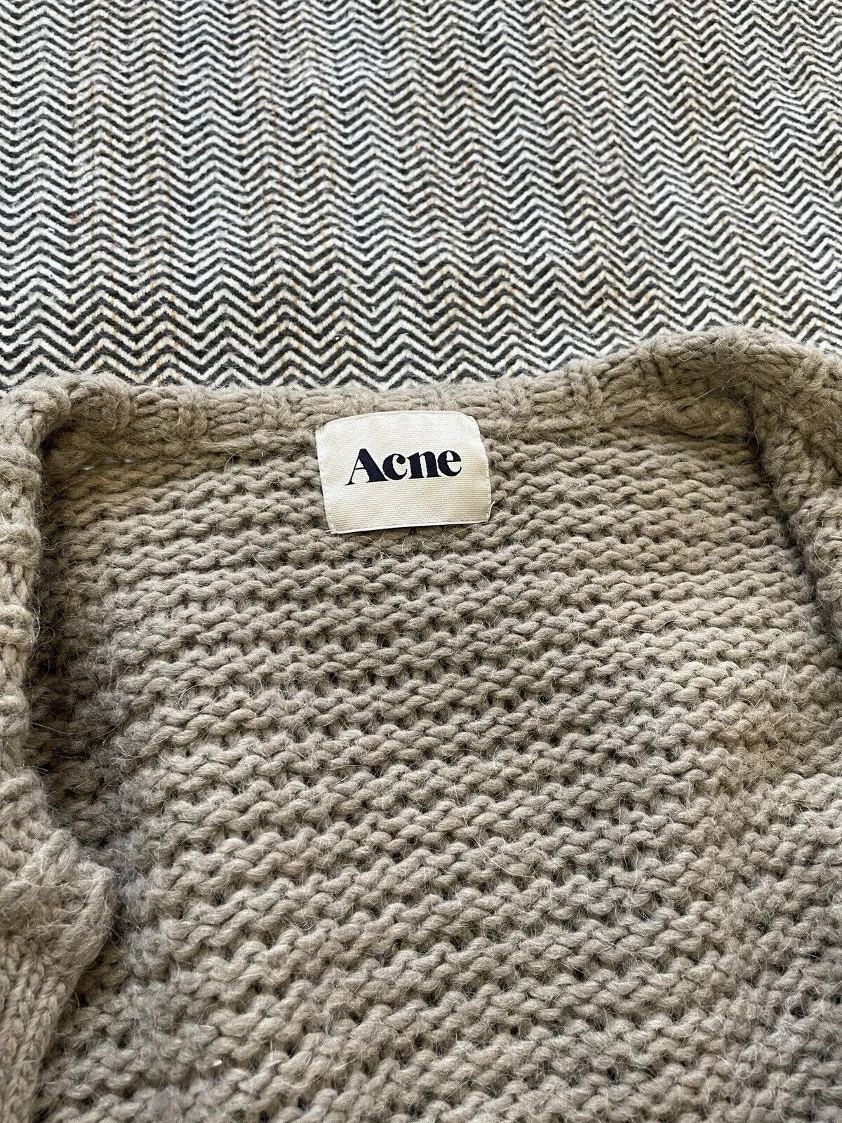 Acne Studios Acne Lesley PPSS 11 Cardigan Womens Alpaca Wool Sweater Size M / US 6-8 / IT 42-44 - 16 Thumbnail