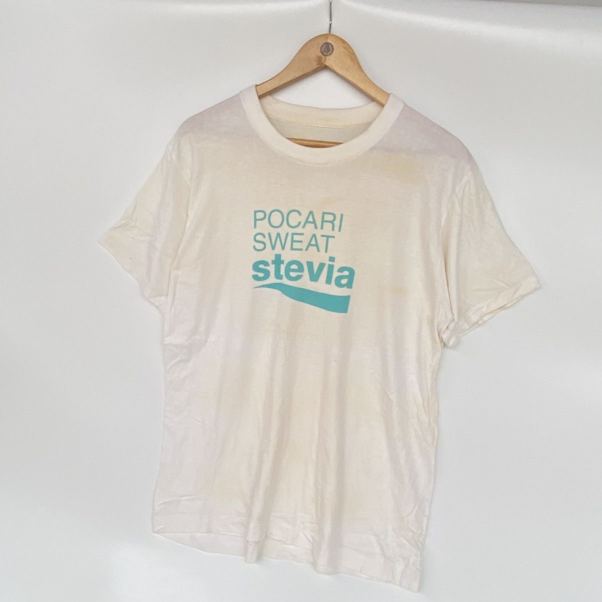 Other Vintage Pocatello Sweat Stevia Cotton Tshirt White Size L Size US L / EU 52-54 / 3 - 3 Thumbnail