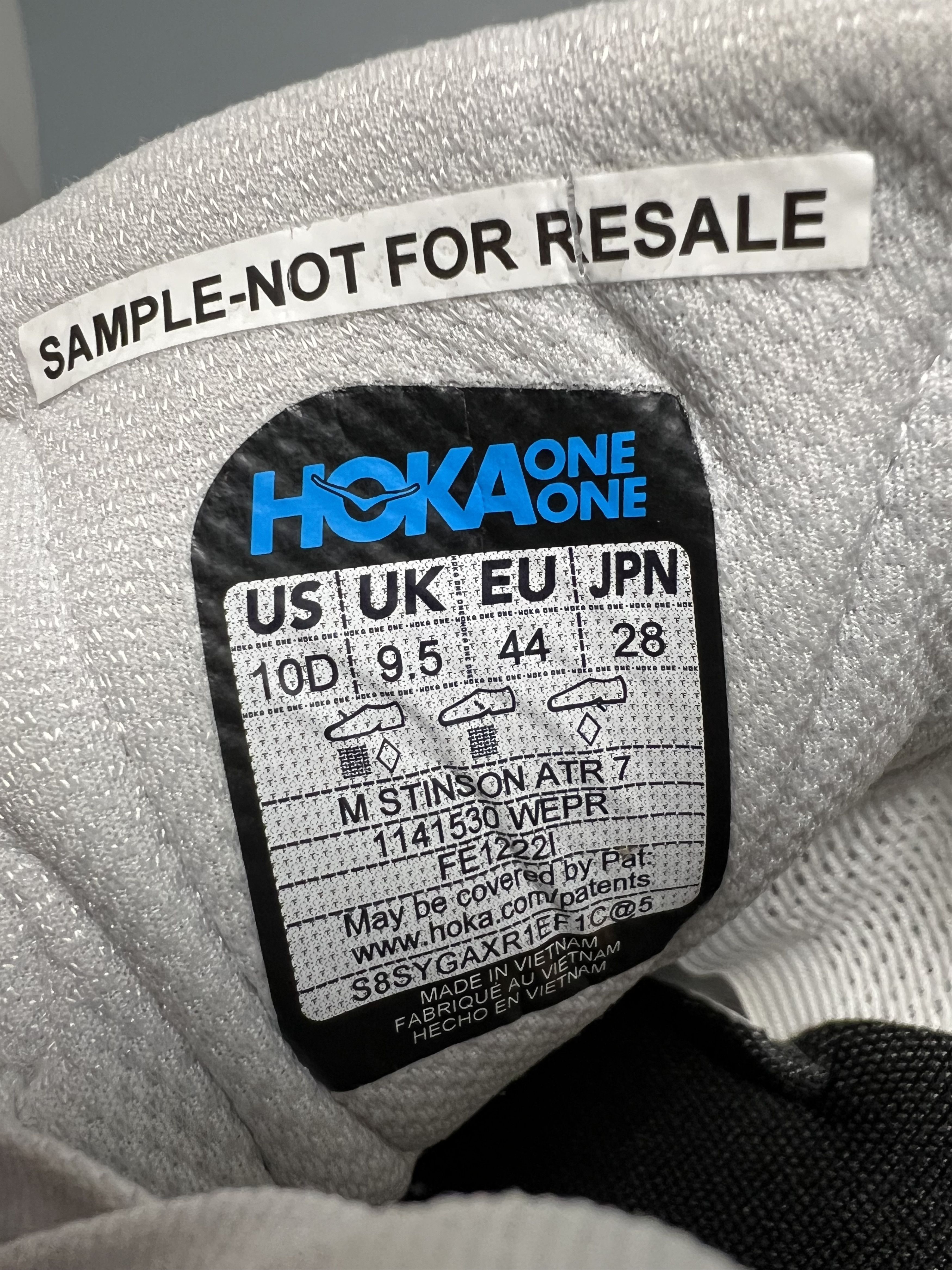 Hoka Sample Hoka One One Stinson 7 Trail Running Shoes Size US 10 / EU 43 - 18 Thumbnail