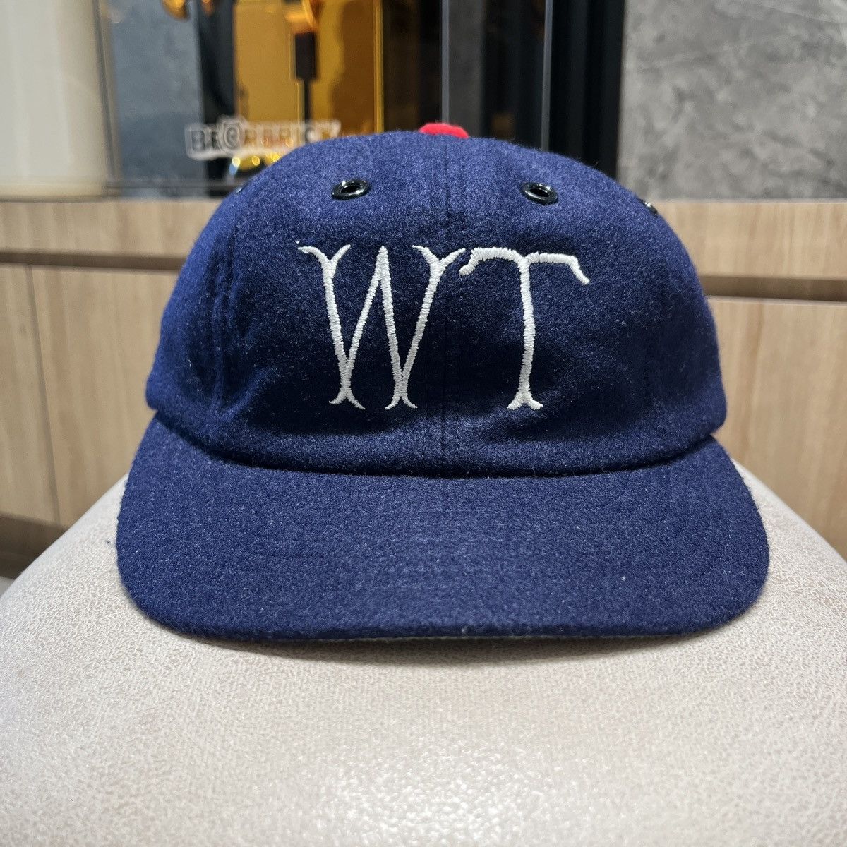 image of Wtaps Wt Cap in Navy, Men's