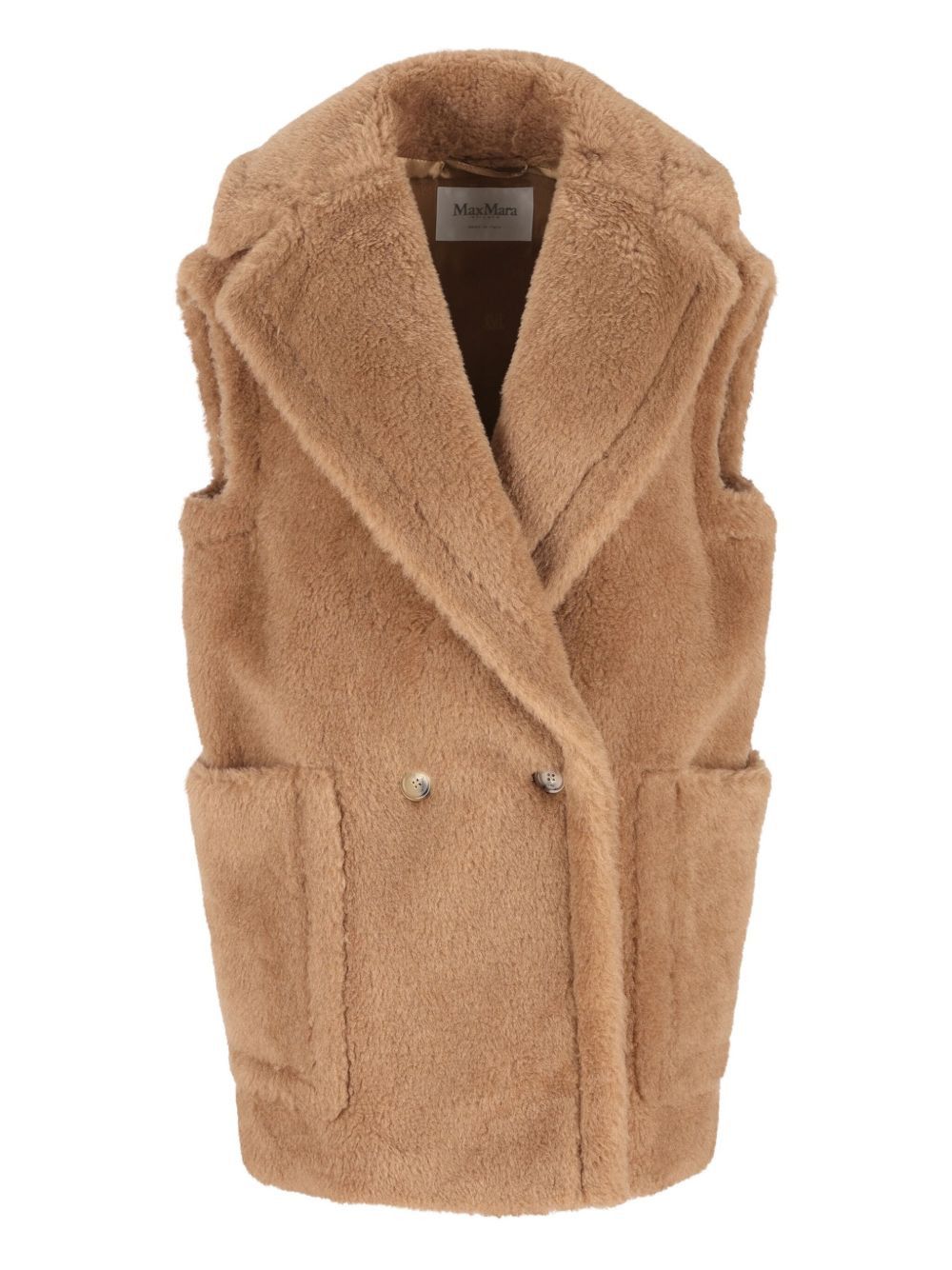 Max Mara WOOL DOUBLE-BREASTED VEST Size XS / US 0-2 / IT 36-38 - 1 Thumbnail