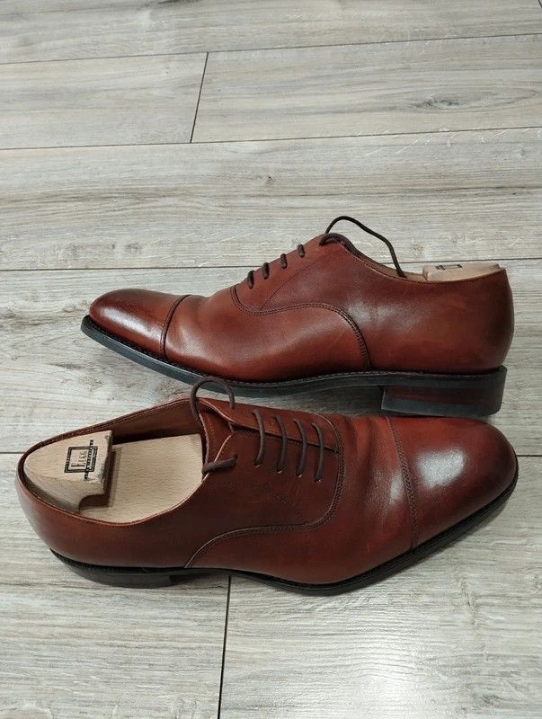 Loake Loake Archway Mahogany Oxford shoes size 9 43 Size US 10 / EU 43 - 7 Thumbnail