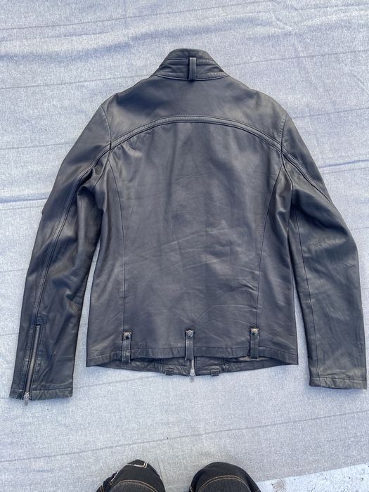 Yasuyuki Ishii Yasuyuki Ishii Leather Cargo Jacket | Grailed