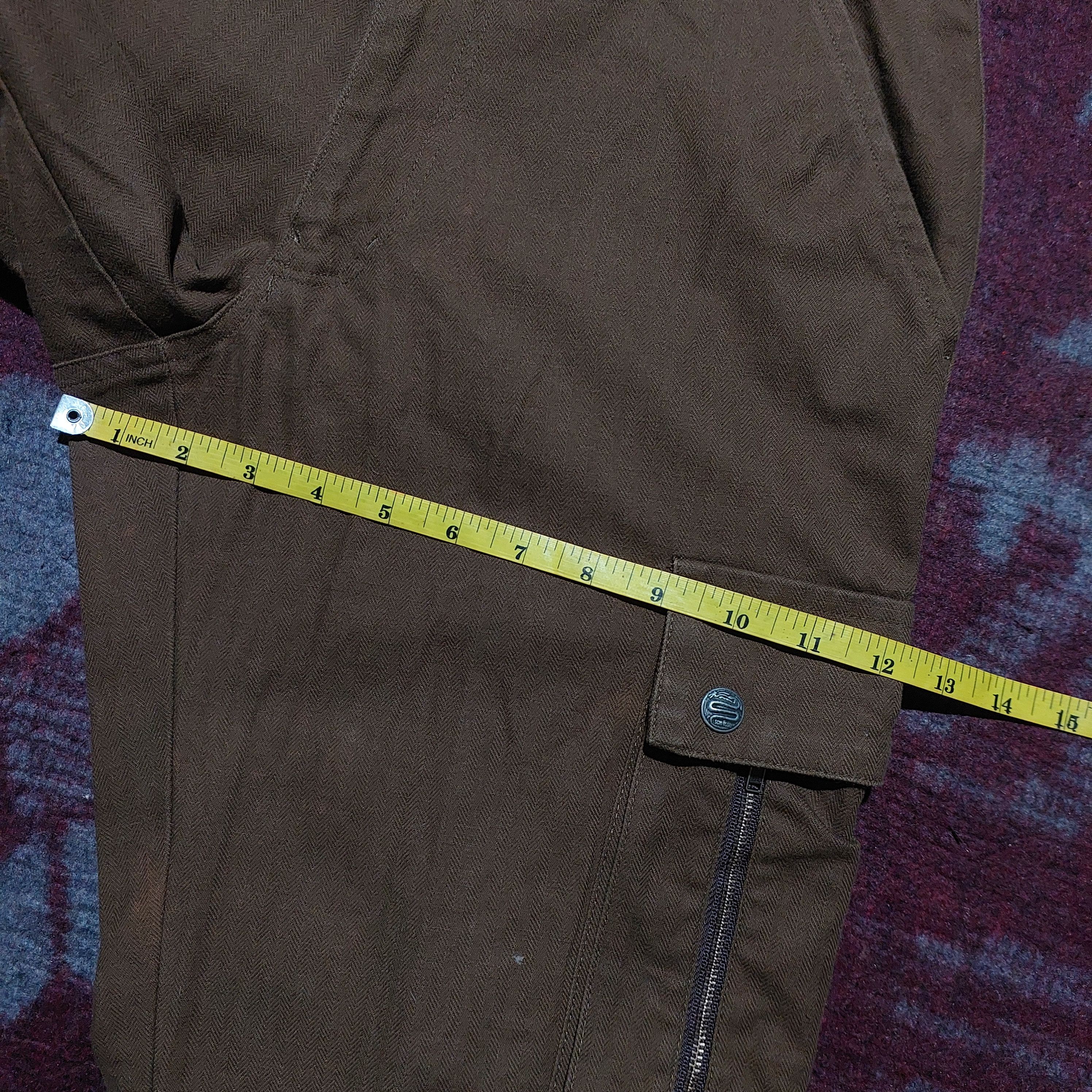 Schlussel Schlussel brown cargo flared pants Size US 30 / EU 46 - 19 Thumbnail