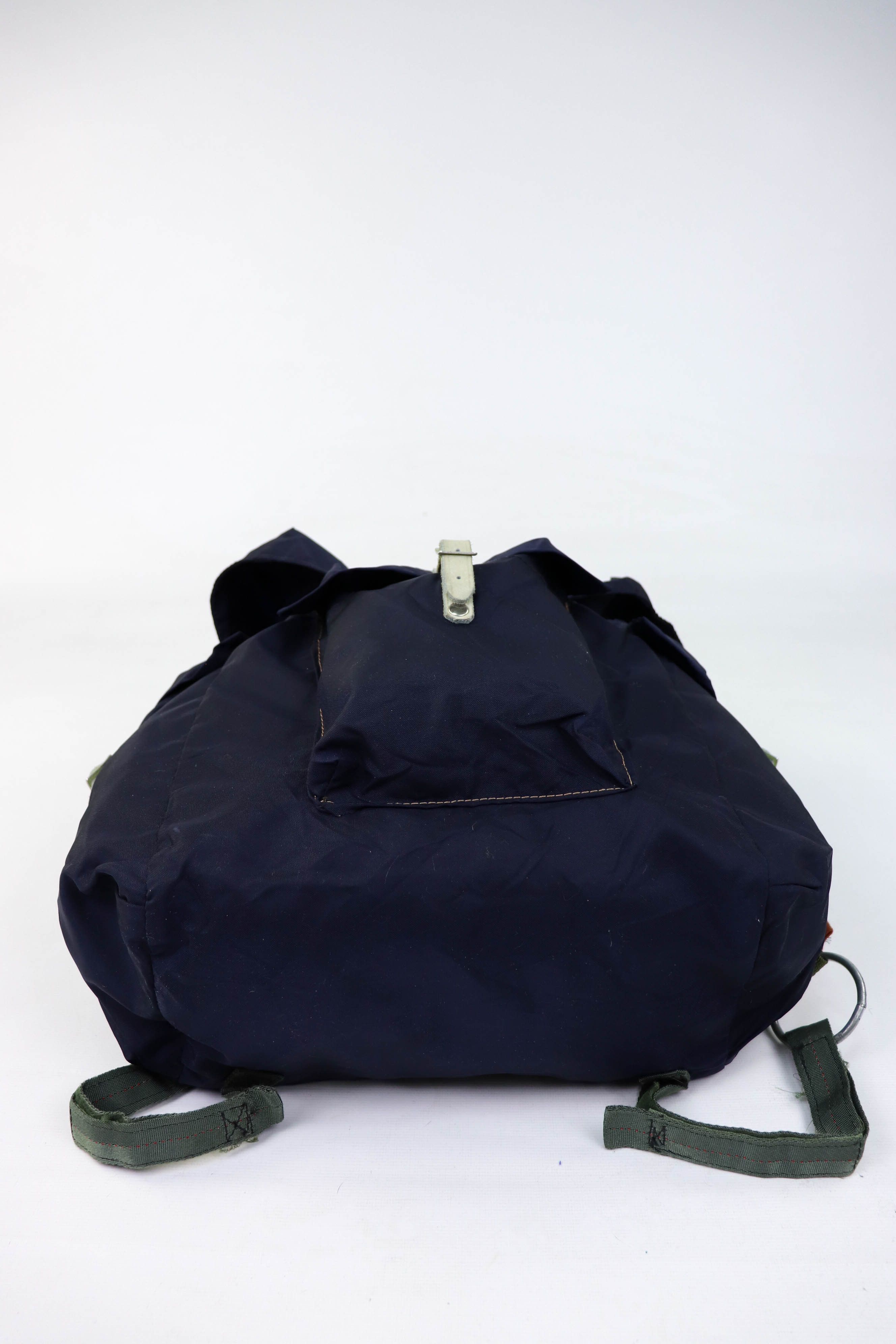 Vintage Vintage Custom Made Nylon/Leather Military Army Rucksack Size ONE SIZE - 5 Thumbnail