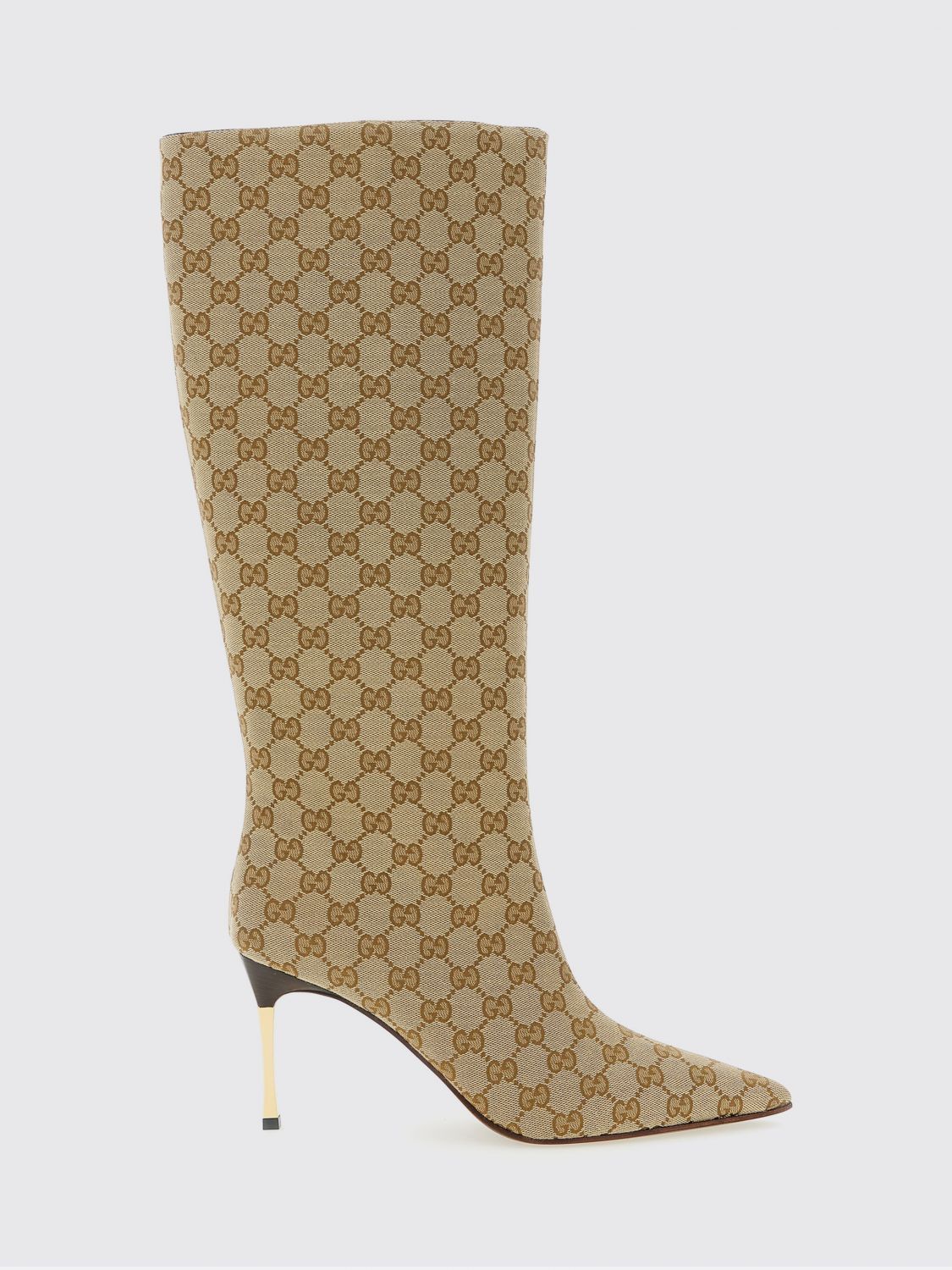 Gucci Boots Woman Beige, Women's (Size 8)