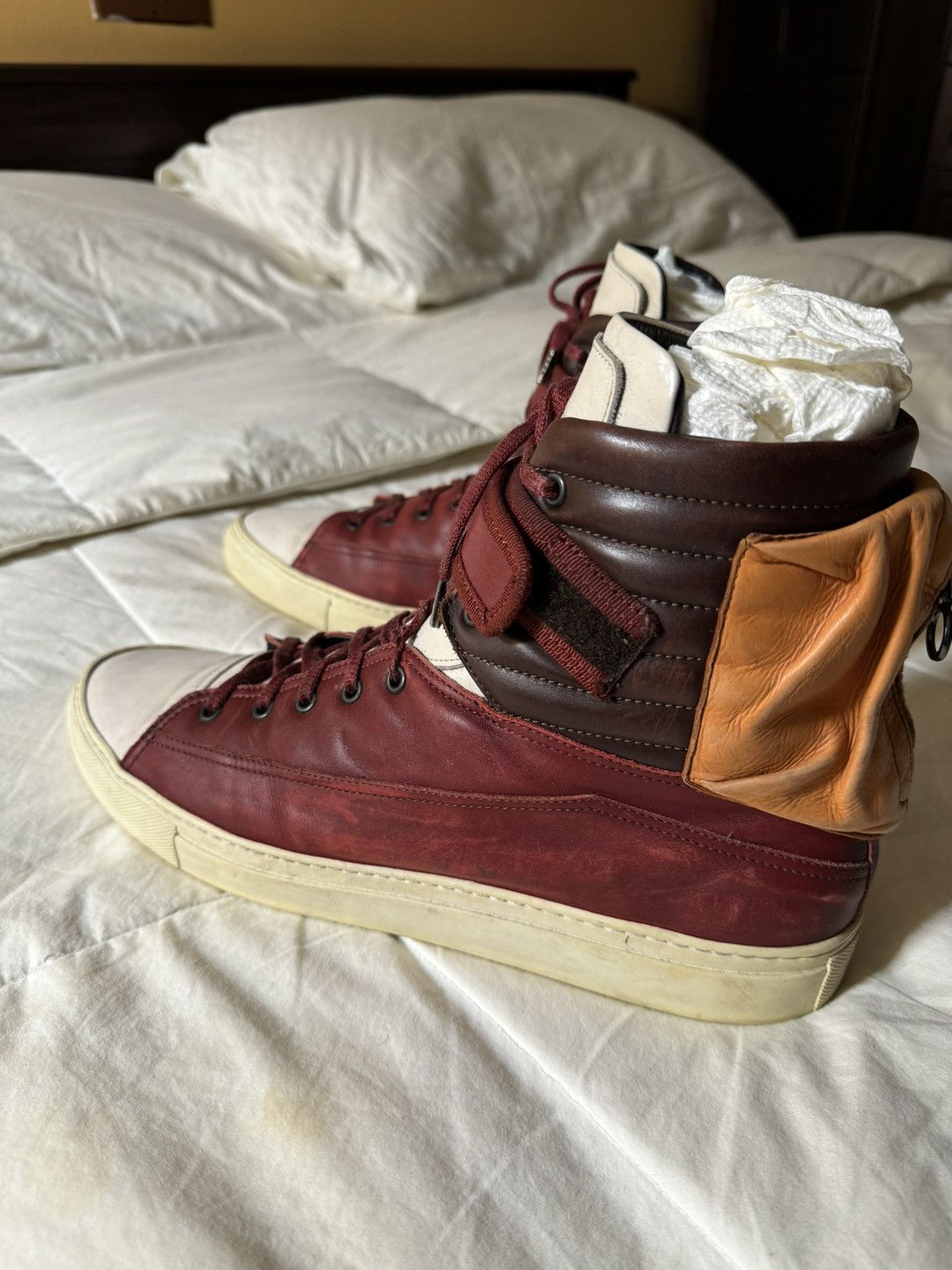 Raf Simons RARE Raf Simons *red* Astronaut Sneaker Size US 11 / EU 44 - 6 Thumbnail