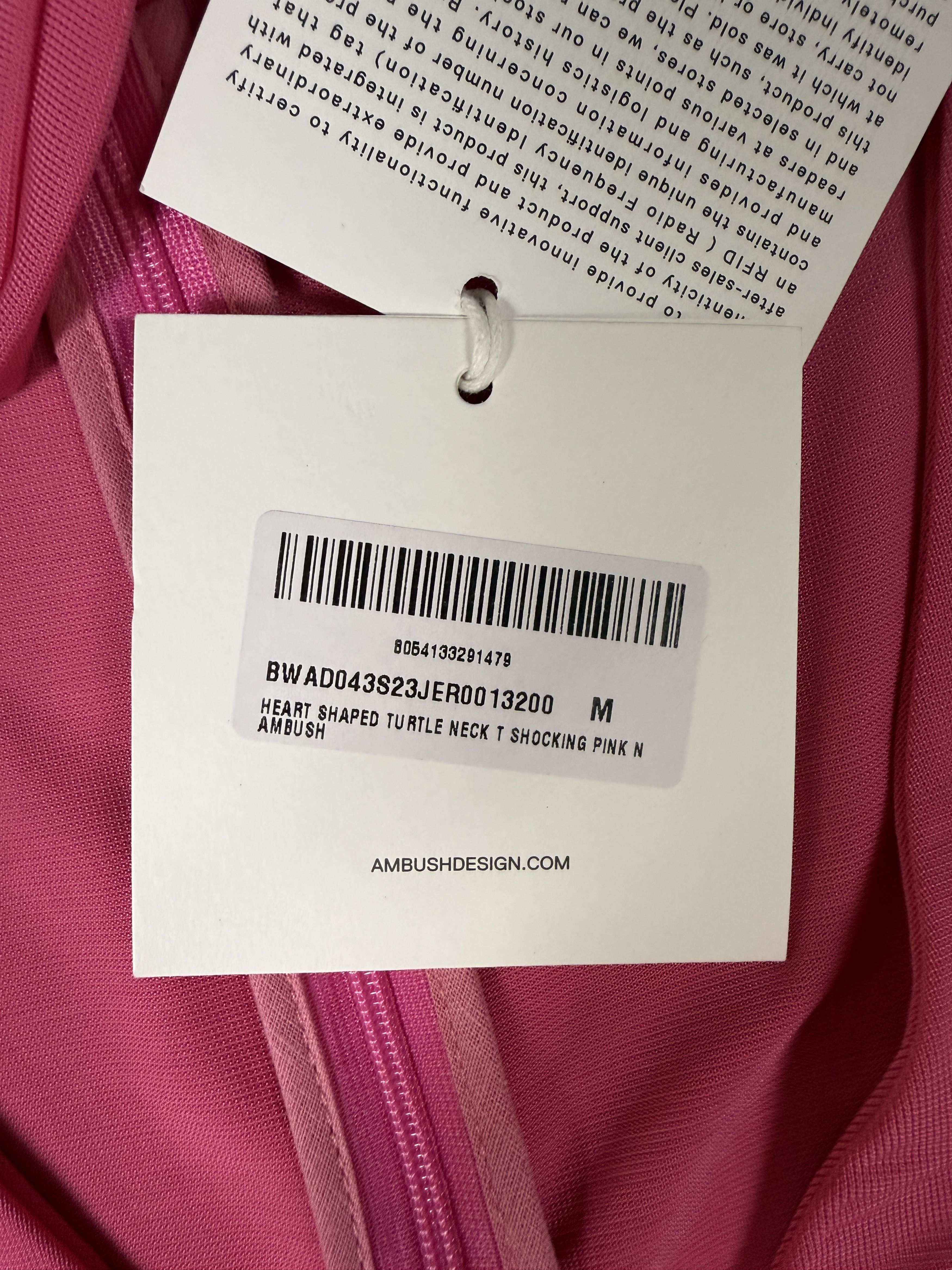 Ambush Design Ambush Pink Heart Shaped Turtle Neck Size M / US 6-8 / IT 42-44 - 4 Thumbnail