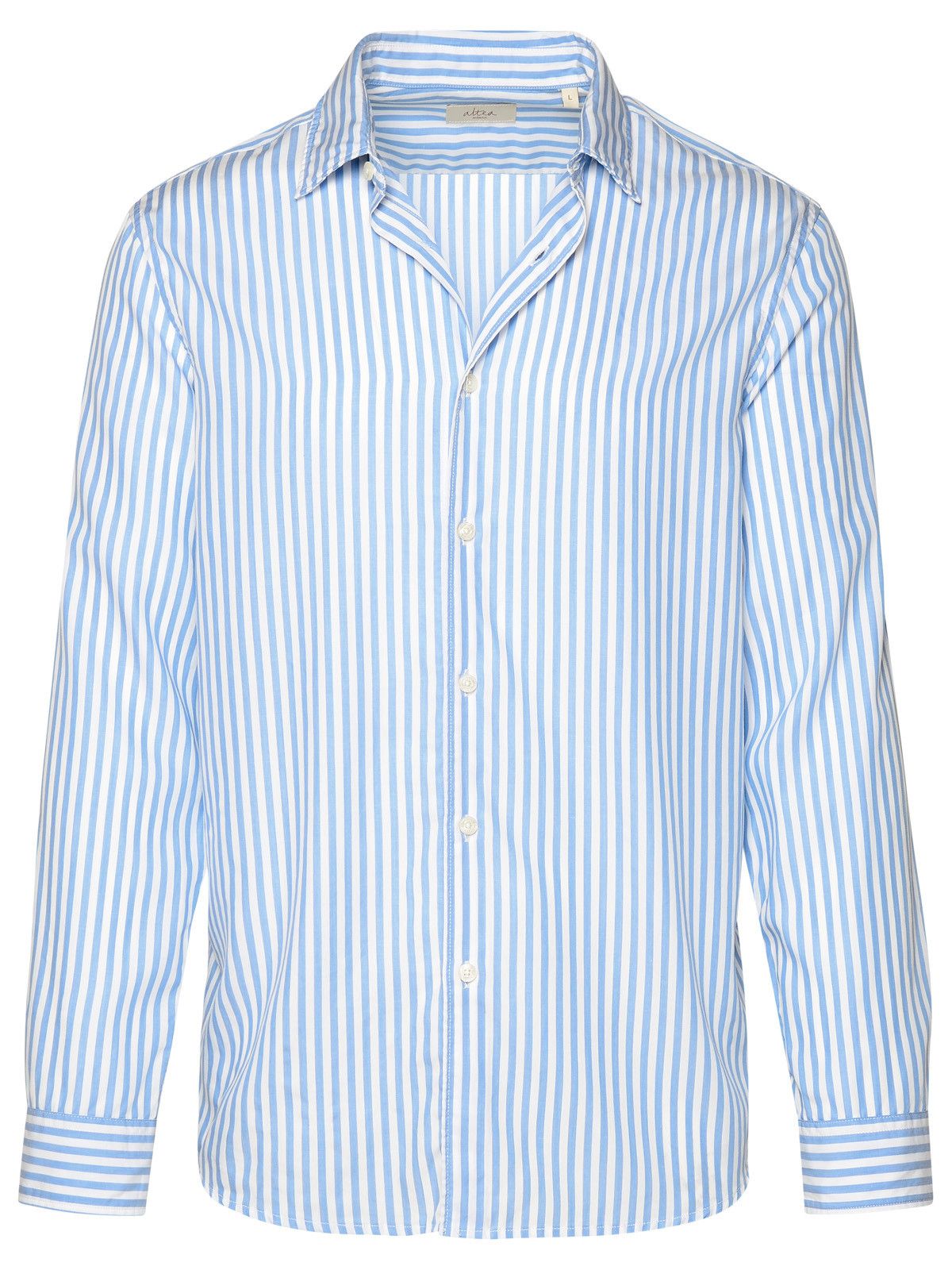 image of Altea 'scott' Light Blue Lyocell Shirt, Men's (Size Medium)