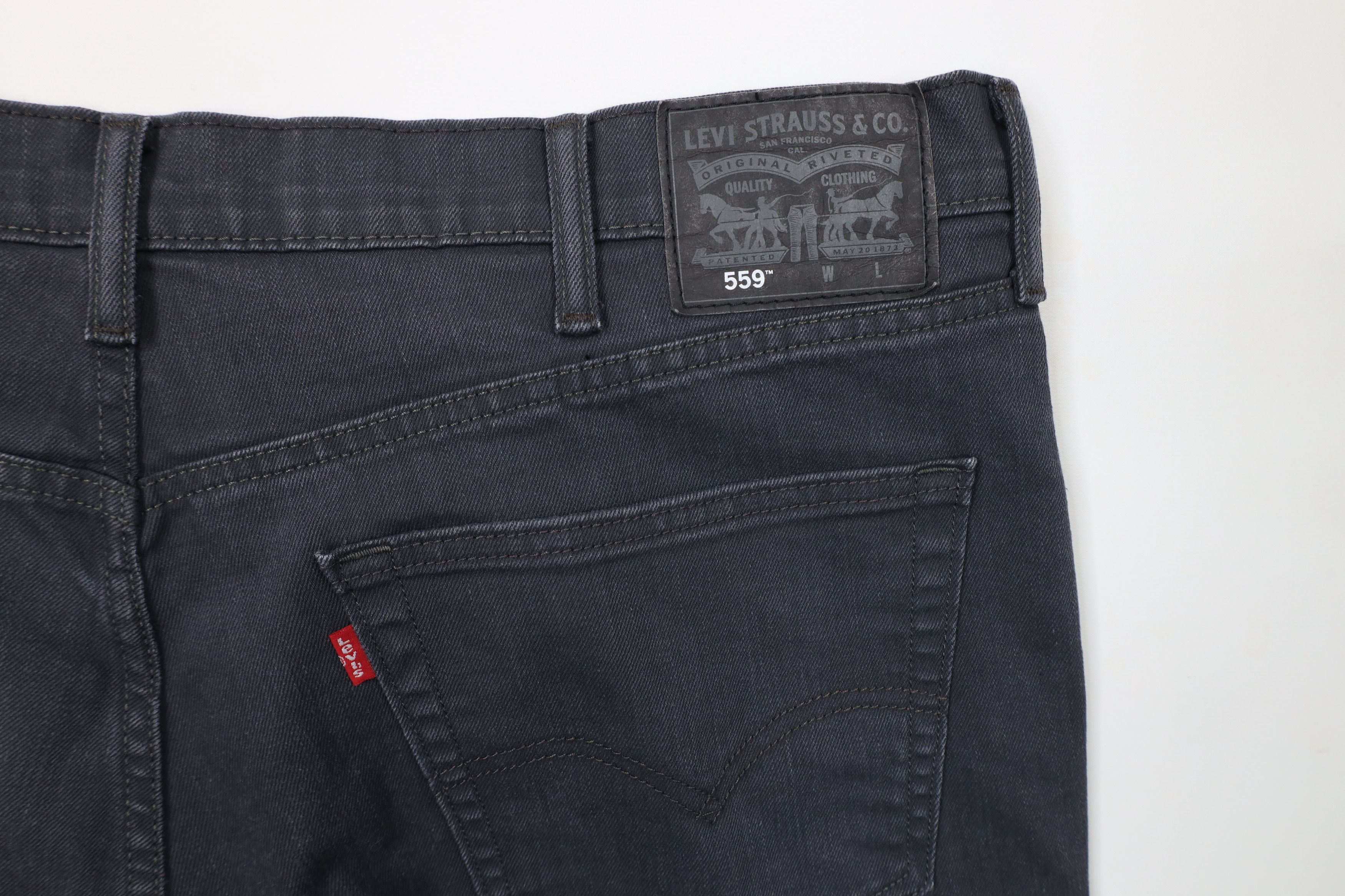 Levi's × Vintage Vintage Y2K Levis 559 Cotton Loose Straight Wide Leg Jeans Size US 44 / EU 60 - 13 Thumbnail