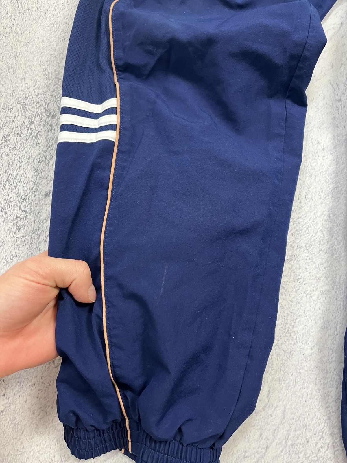 Adidas × Vintage Vintage Adidas Tottenham Nylon Drill Track Pants Rare 90’s Size US 34 / EU 50 - 10 Thumbnail