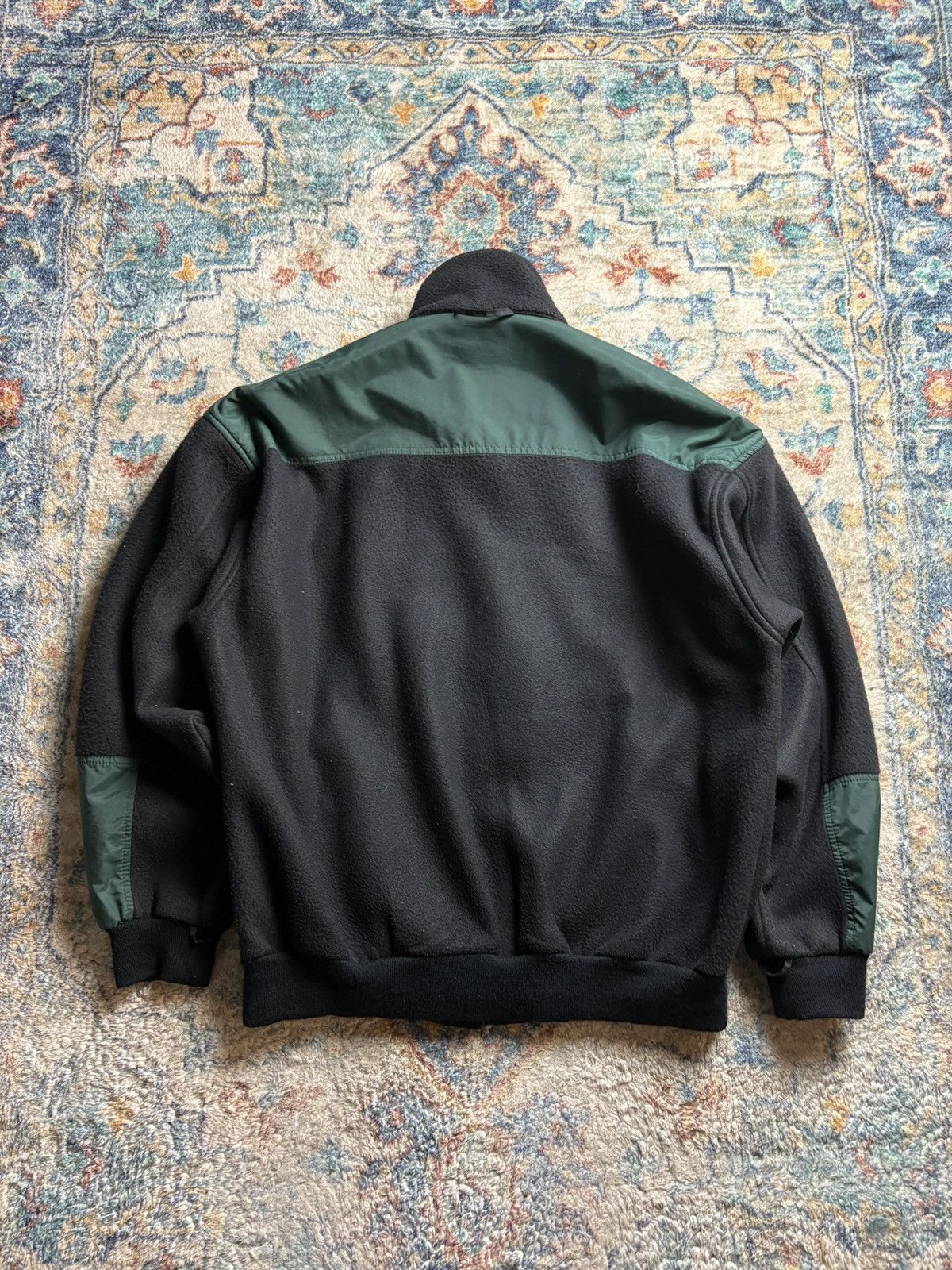 Vintage Vintage HBC Black Zip-up Fleece Jacket Size XL Size US XL / EU 56 / 4 - 2 Thumbnail
