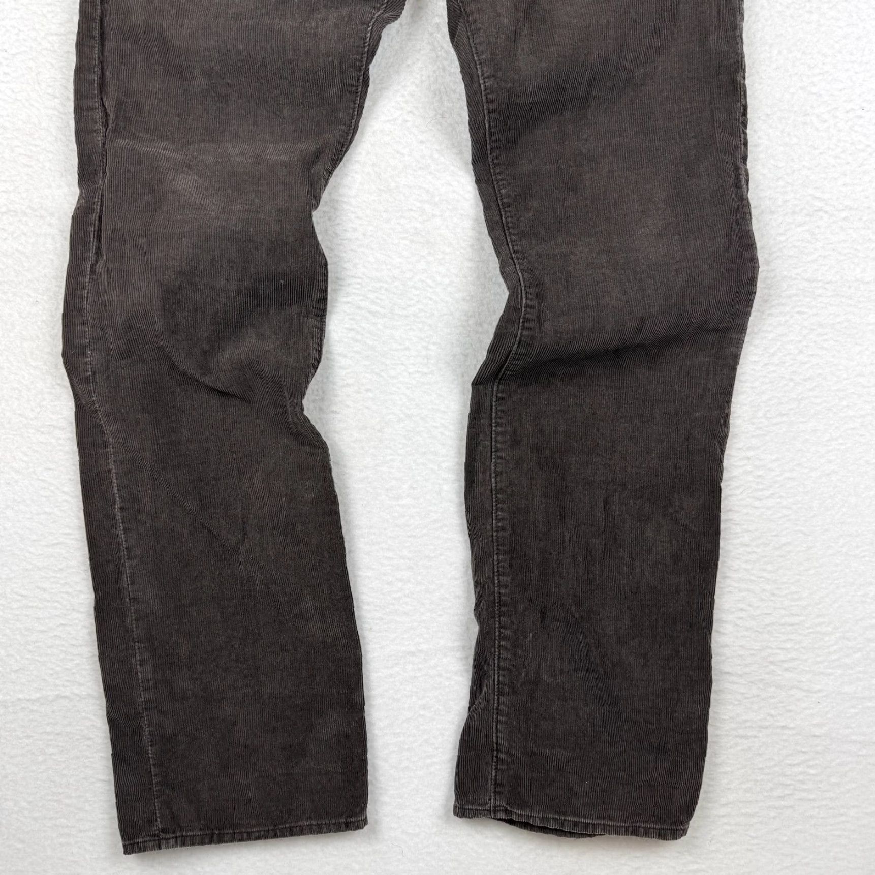 J.Crew J. Crew Men’s 32x34 Gray Slim Straight Corduroy Chino Pants Casual Preppy Size US 32 / EU 48 - 3 Thumbnail