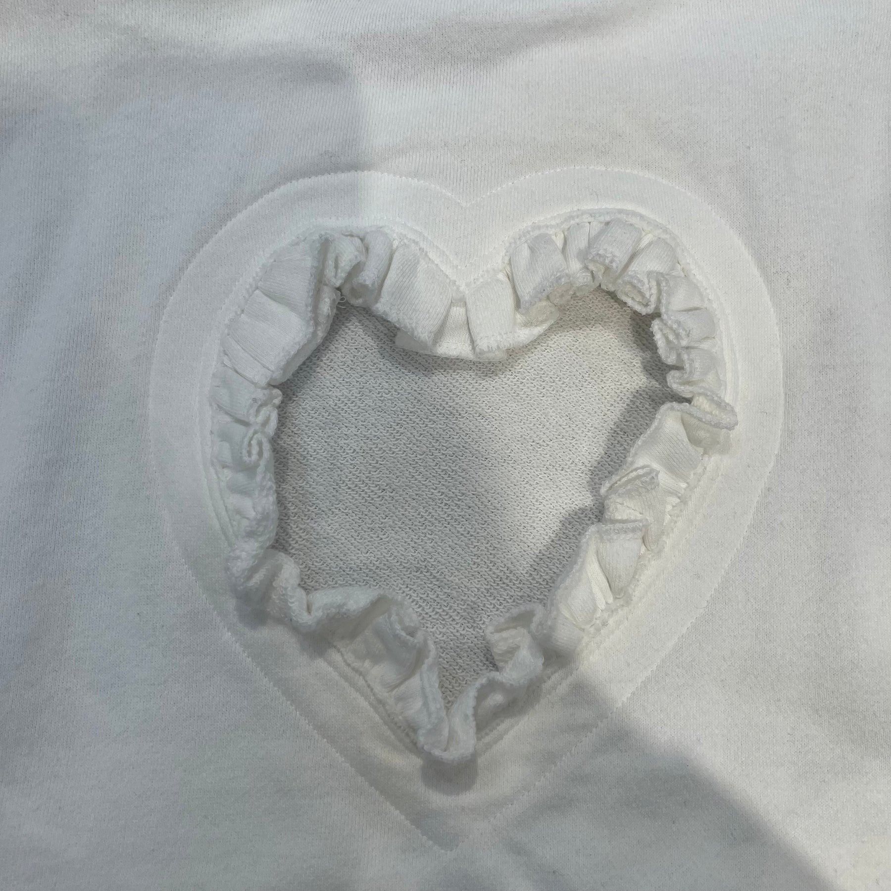 Comme des Garcons Girl Heart Cutout Sweatshirt Size M / US 6-8 / IT 42-44 - 3 Thumbnail