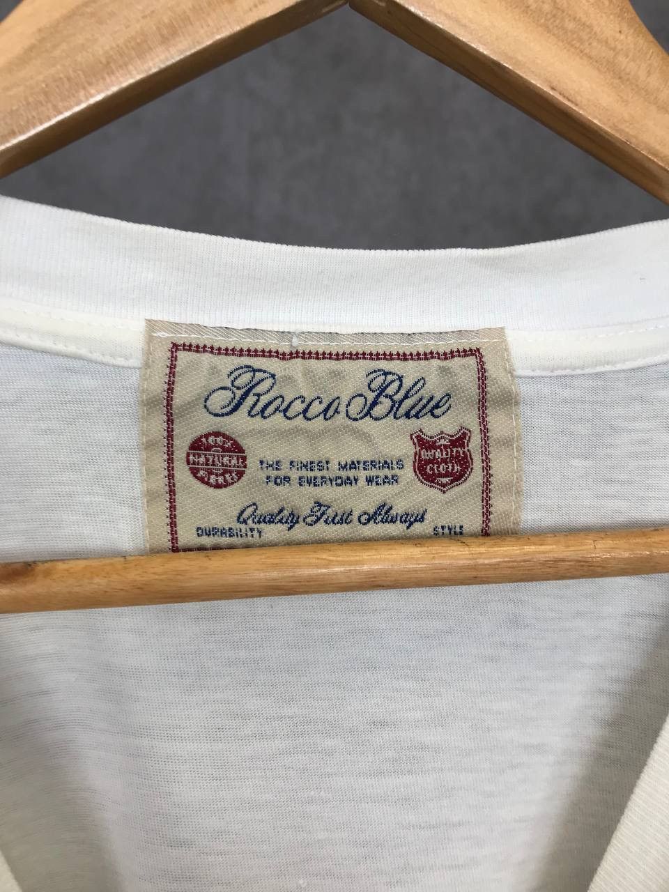 Other Rocco Blue vintage art other single stitch tee Size US XL / EU 56 / 4 - 4 Thumbnail
