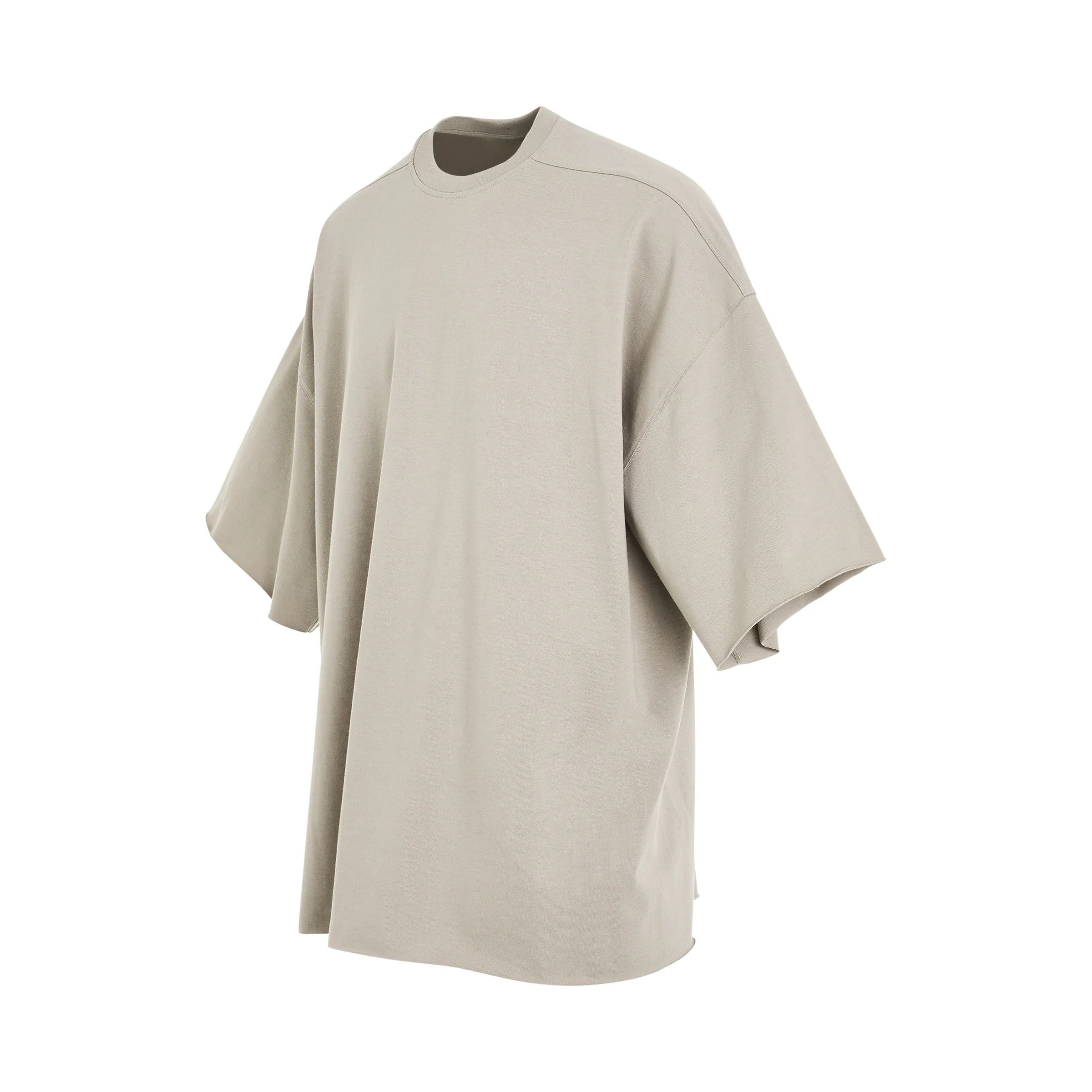 Rick Owens o1mris0824 Jersey Tommy T-Shirt in Pearl Size US S / EU 44-46 / 1 - 2 Thumbnail