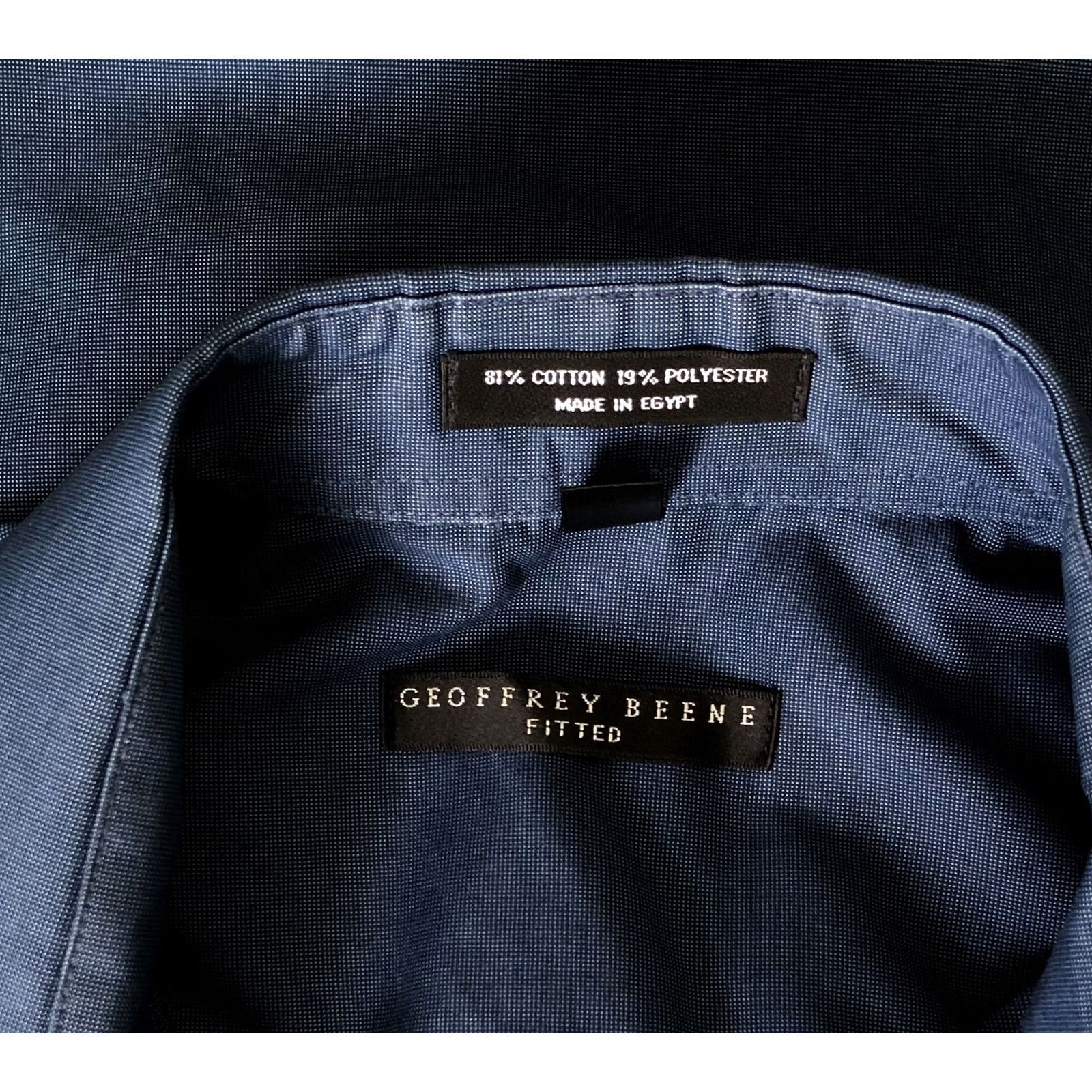 Geoffrey Beene Geoffrey Beene Oxford Shirt M blue 15 1/2 - 34/35 Classic Business Casual Wear Shirt Mens Size US M / EU 48-50 / 2 - 3 Thumbnail