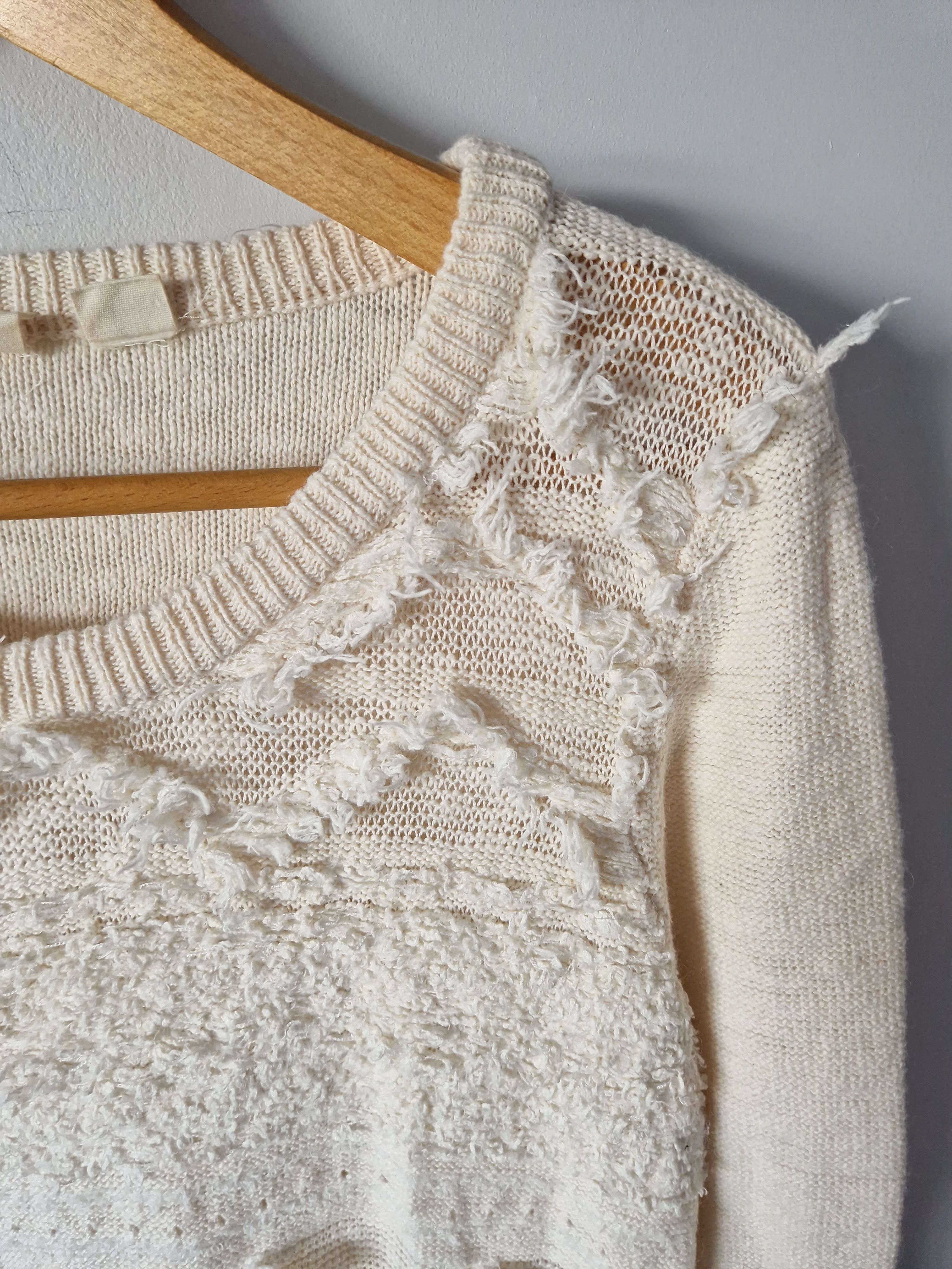 Mott & Bow Moth white sweater Size L / US 10 / IT 46 - 4 Thumbnail