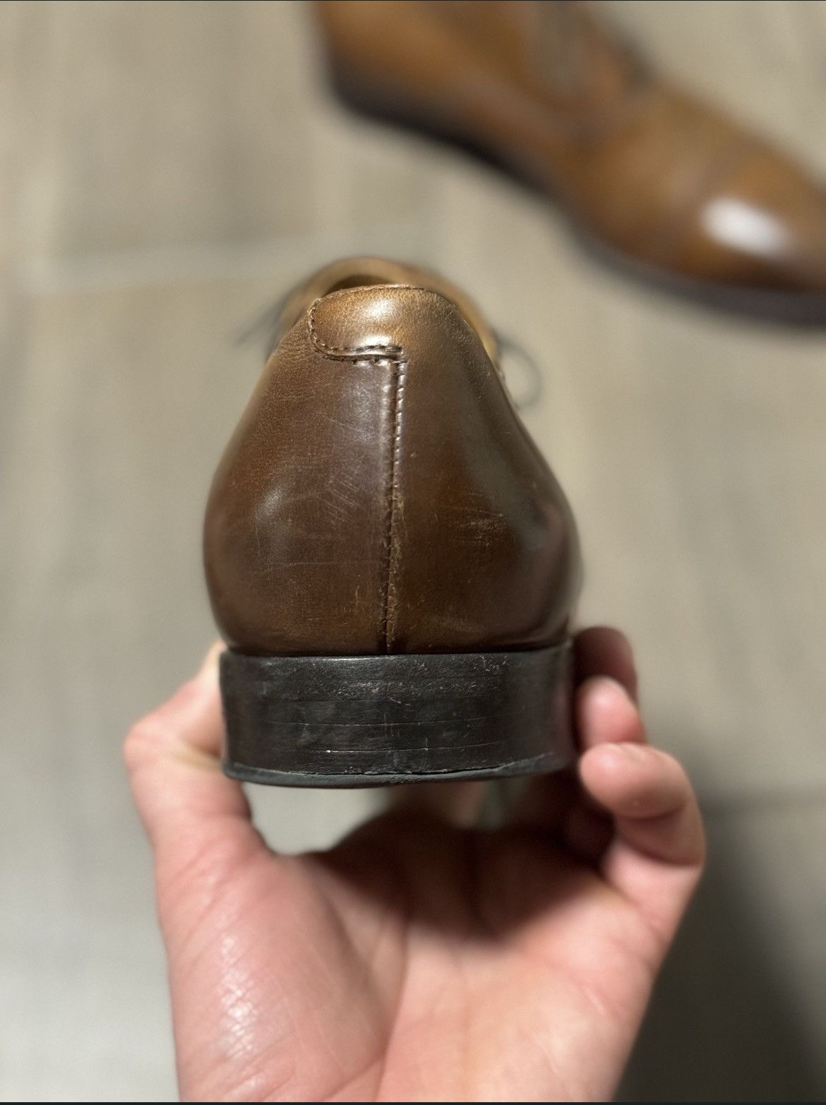 Boggi Boggi milano leather oxford shoes classic formal size 44 Size US 10.5 / EU 43-44 - 4 Thumbnail