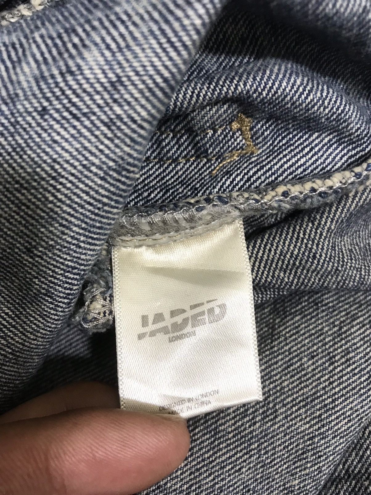 Jaded London 💥VERY RARE💥JADED LONDON BELL BOTTOM HAGI DENIM F302 Size US 28 / EU 44 - 18 Thumbnail
