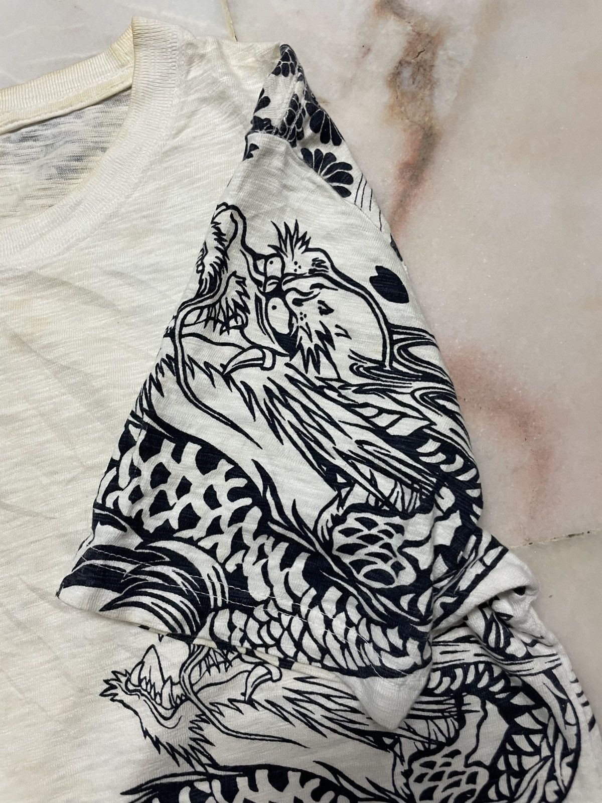 Seditionaries Japanese Culture Tattoo Dragon 3D Print Yakuza Style T-Shirt Size US S / EU 44-46 / 1 - 14 Thumbnail