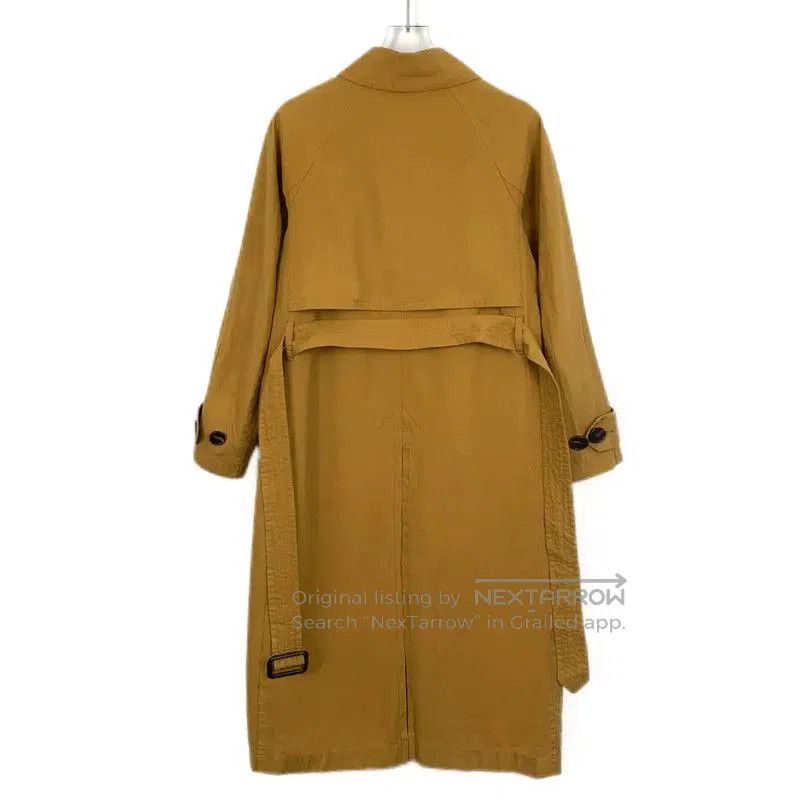 Max Mara MaxMara Brown Cotton Trench Coat . Size S / US 4 / IT 40 - 2 Thumbnail