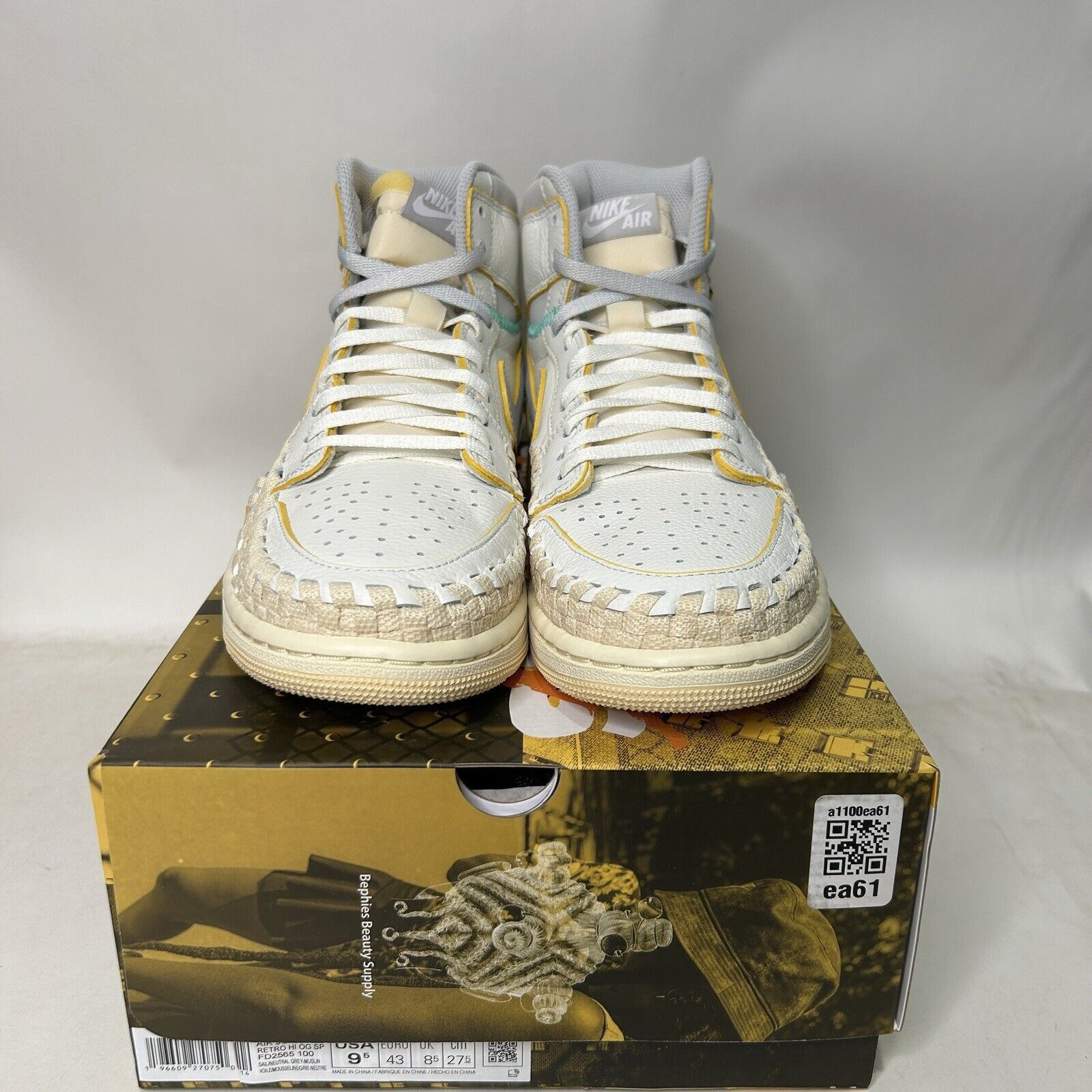 Jordan Brand Union LA x BSS x Nike Air Jordan 1 Retro OG “Summer Of 96” Size US 9.5 / EU 42-43 - 2 Thumbnail