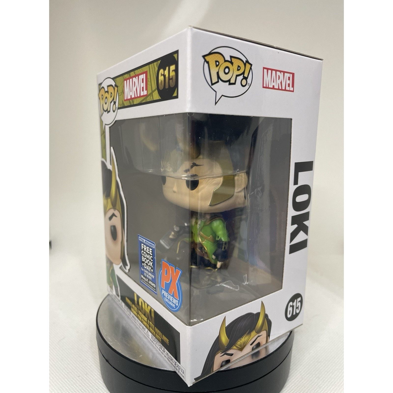 Marvel Comics Funko POP! Loki Exclusive Vinyl Figure #615 Px Previews Excl Size ONE SIZE - 2 Thumbnail
