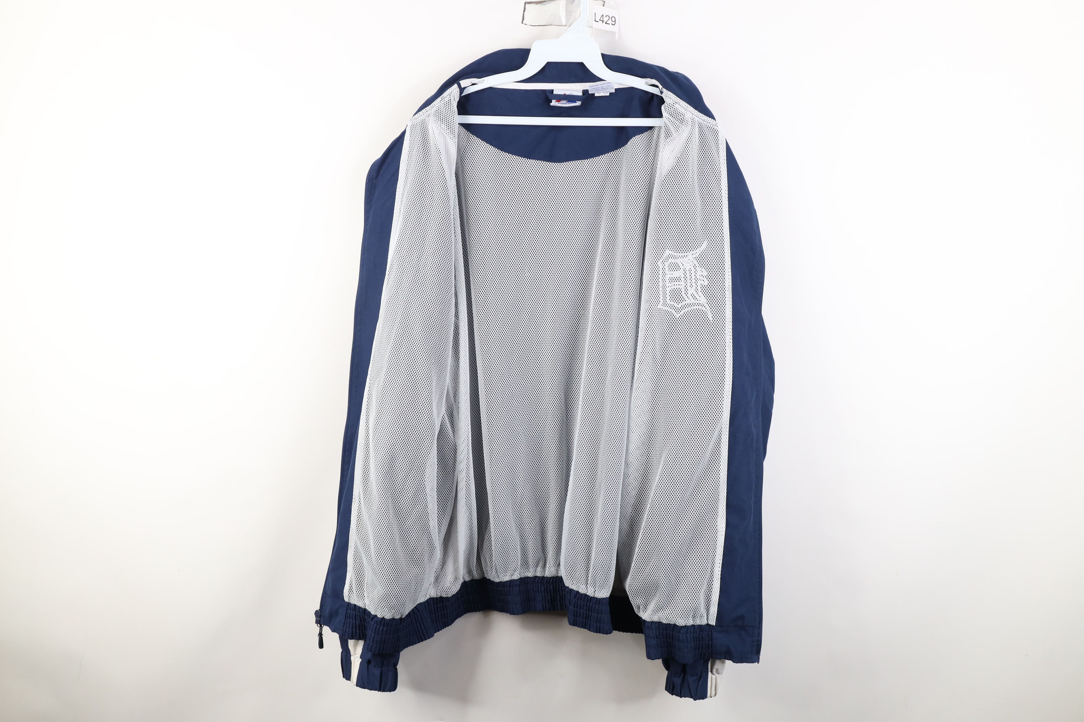 Majestic Vintage Majestic Detroit Tigers Baseball Windbreaker Jacket Size US L / EU 52-54 / 3 - 10 Thumbnail
