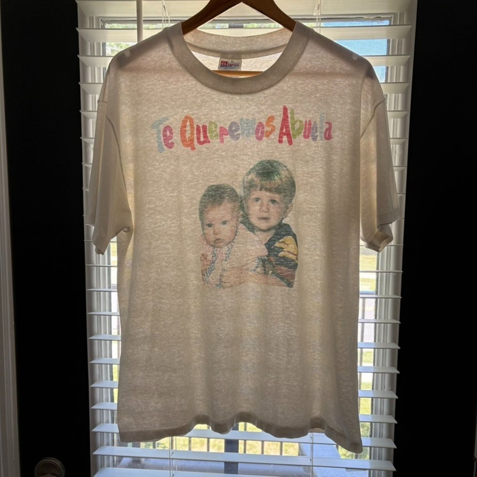 Vintage Vintage Random Baby Photo Portrait Art T-Shirt Men's Size L Size US L / EU 52-54 / 3 - 1 Thumbnail