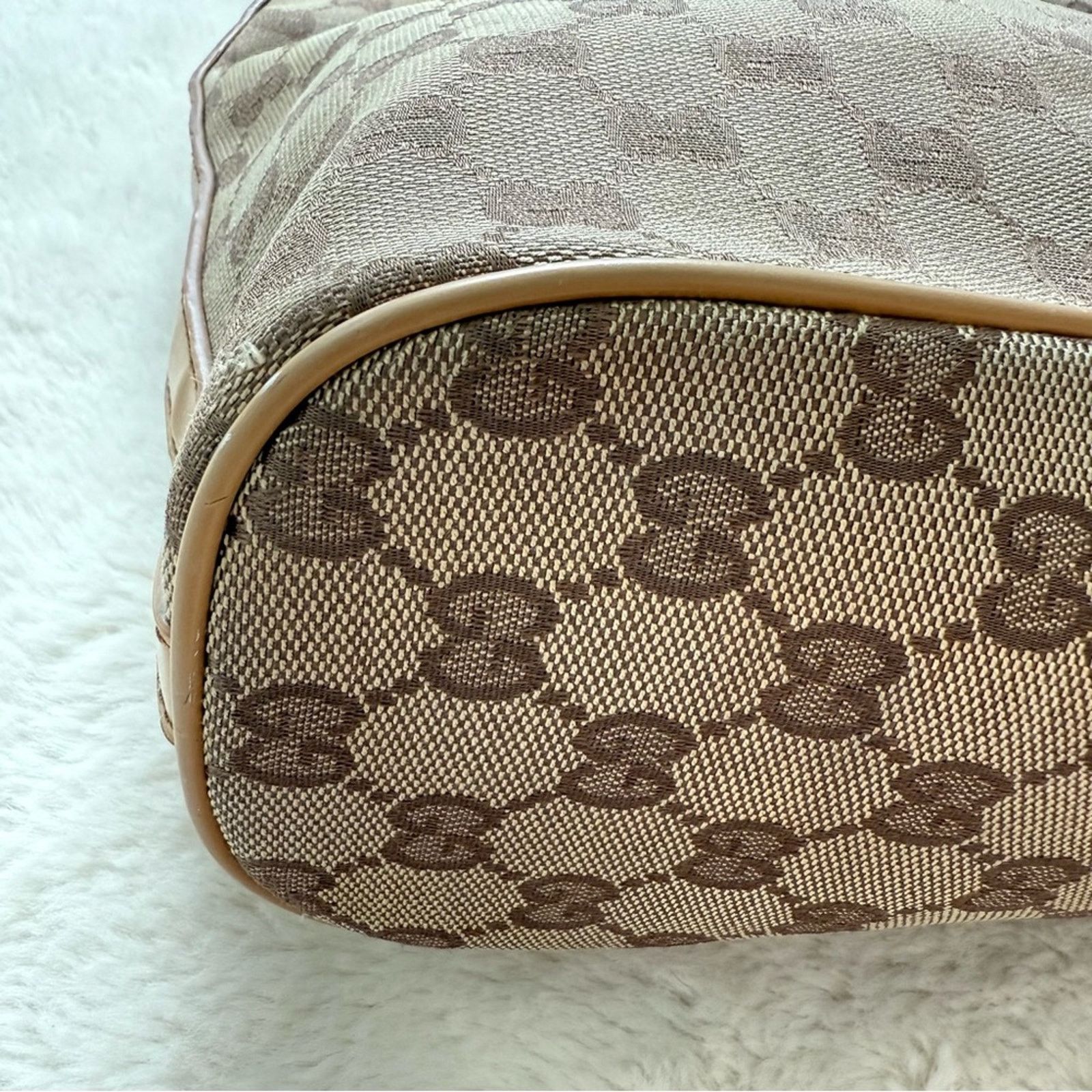 Gucci Gucci vintage GG print bag Authentic Size ONE SIZE - 4 Thumbnail