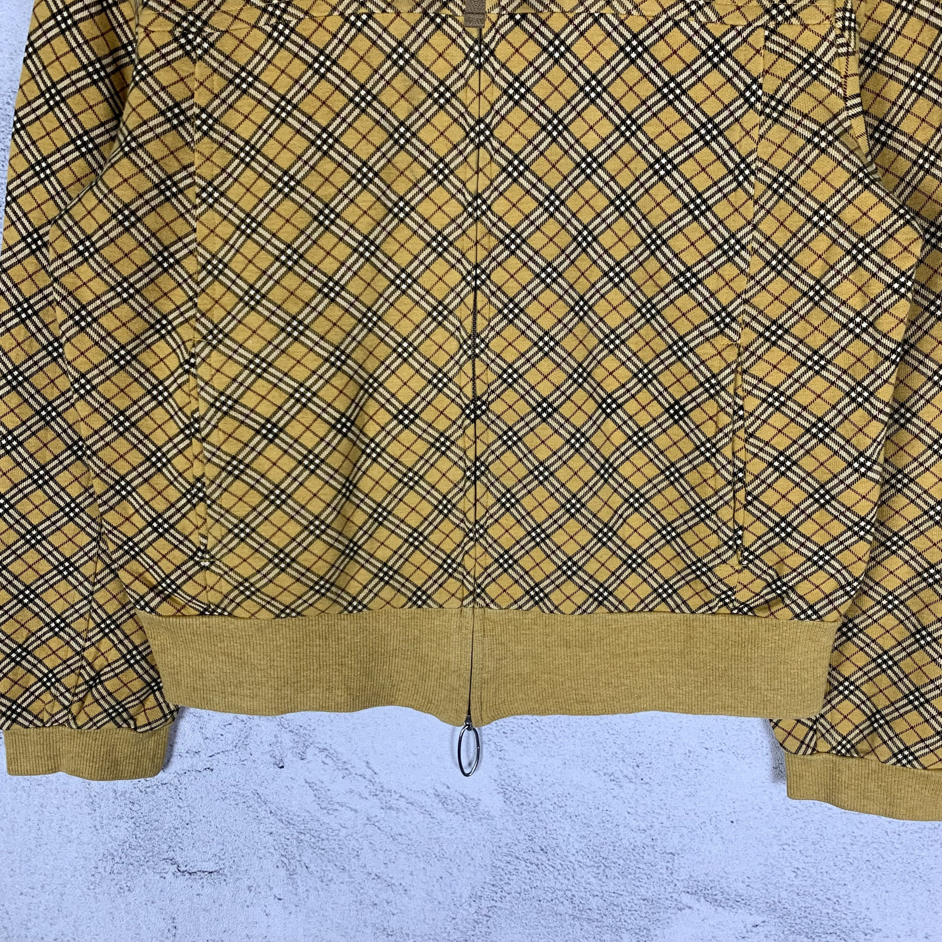 Burberry Vintage Burberry Blue Label Nova Check Zip Up Sweater Size S / US 4 / IT 40 - 3 Thumbnail