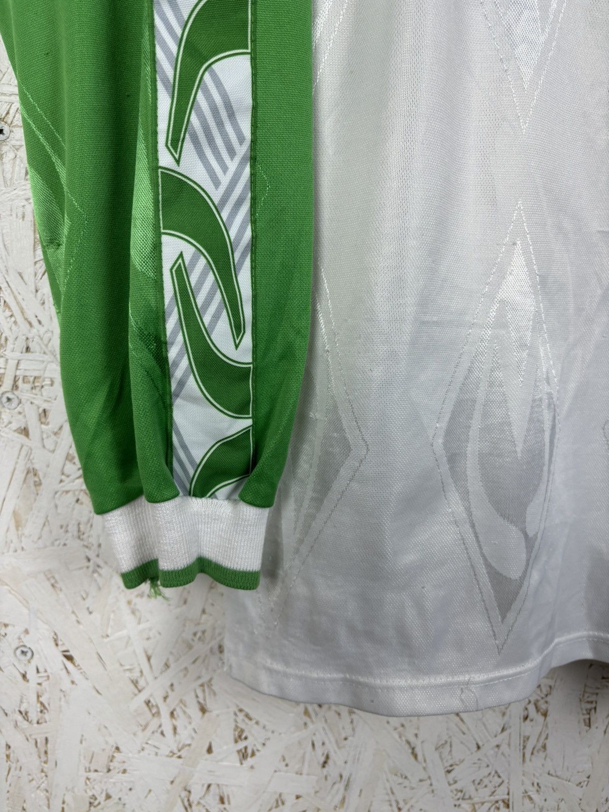 Puma 90s Puma Werder Bremen 1995/96 Home Kit Long Sleeve Jersey L Size US L / EU 52-54 / 3 - 4 Thumbnail