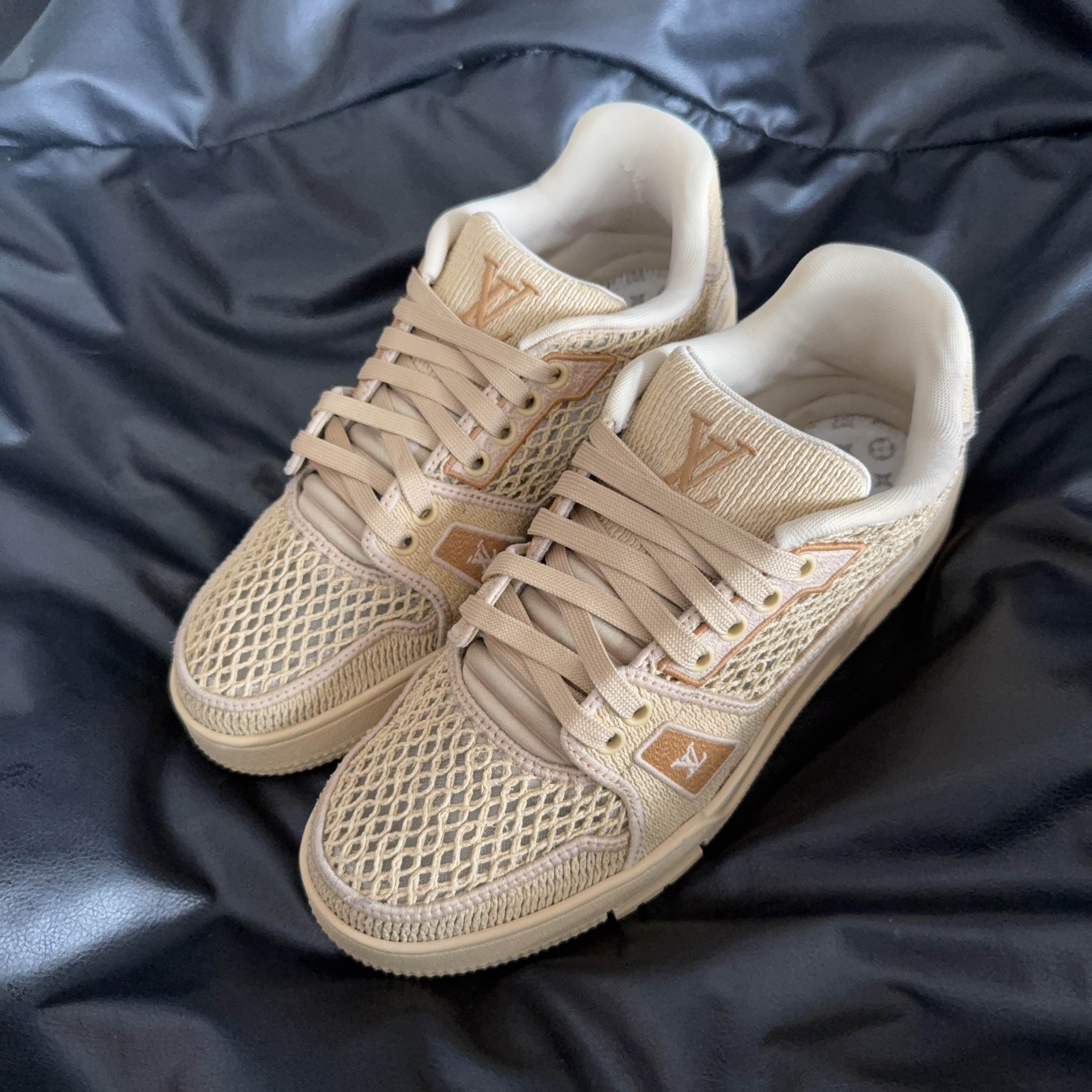 Louis Vuitton Louis Vuitton Trainer Mesh Low-Top Sneakers Size 7.5 Size US 7.5 / EU 40-41 - 1 Thumbnail