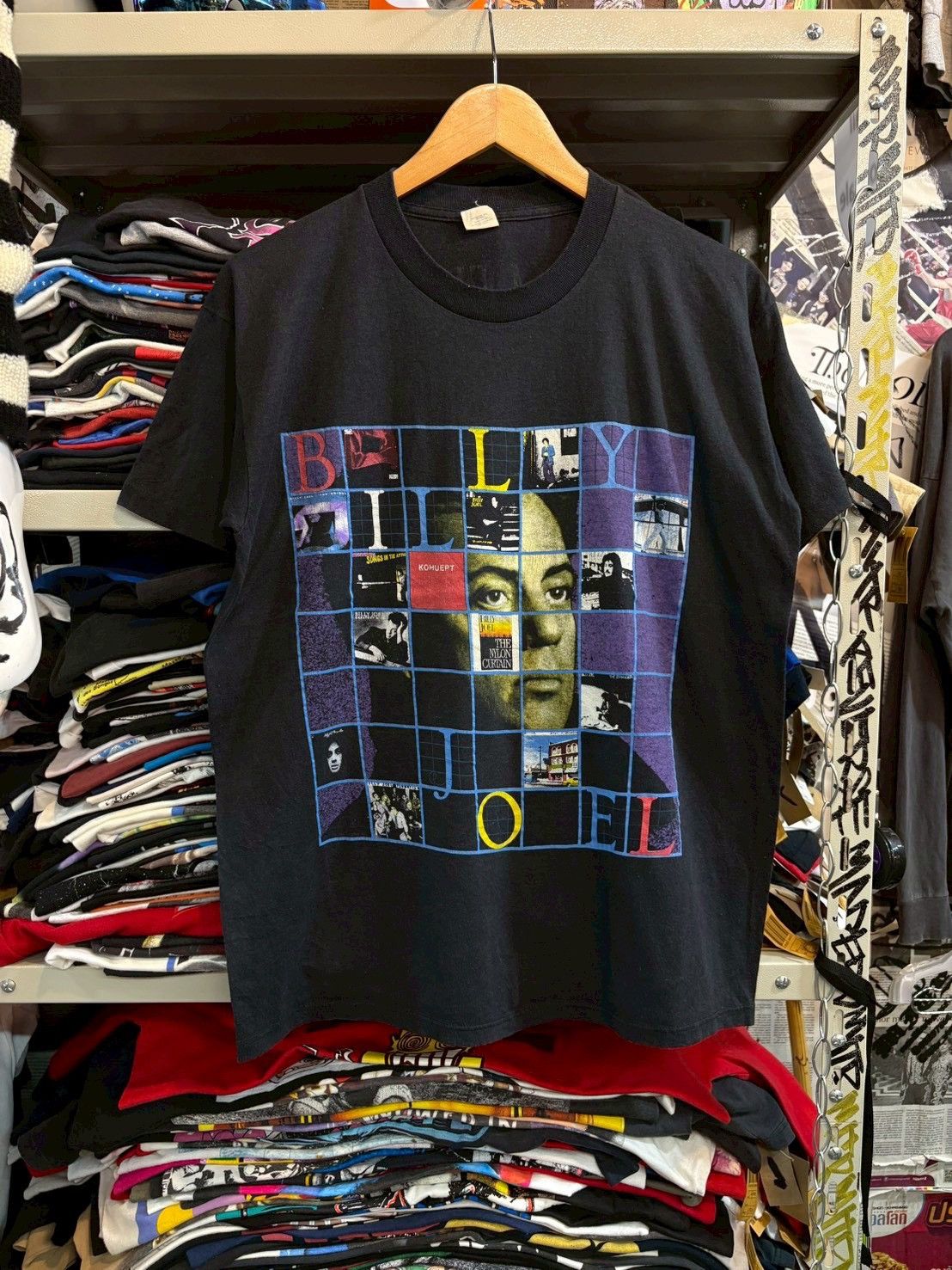 Band Tees Billy Joel vintage tee Size US L / EU 52-54 / 3 - 1 Thumbnail