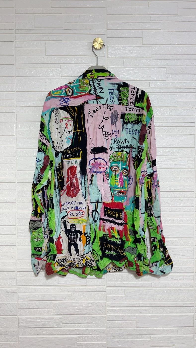 Wacko Maria Wacko Maria Basquiat Collaboration Graffiti Art Long-Sleev Size US L / EU 52-54 / 3 - 3 Thumbnail