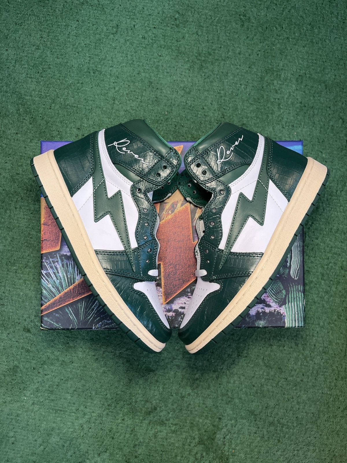 Air Kiy Hi Green /White