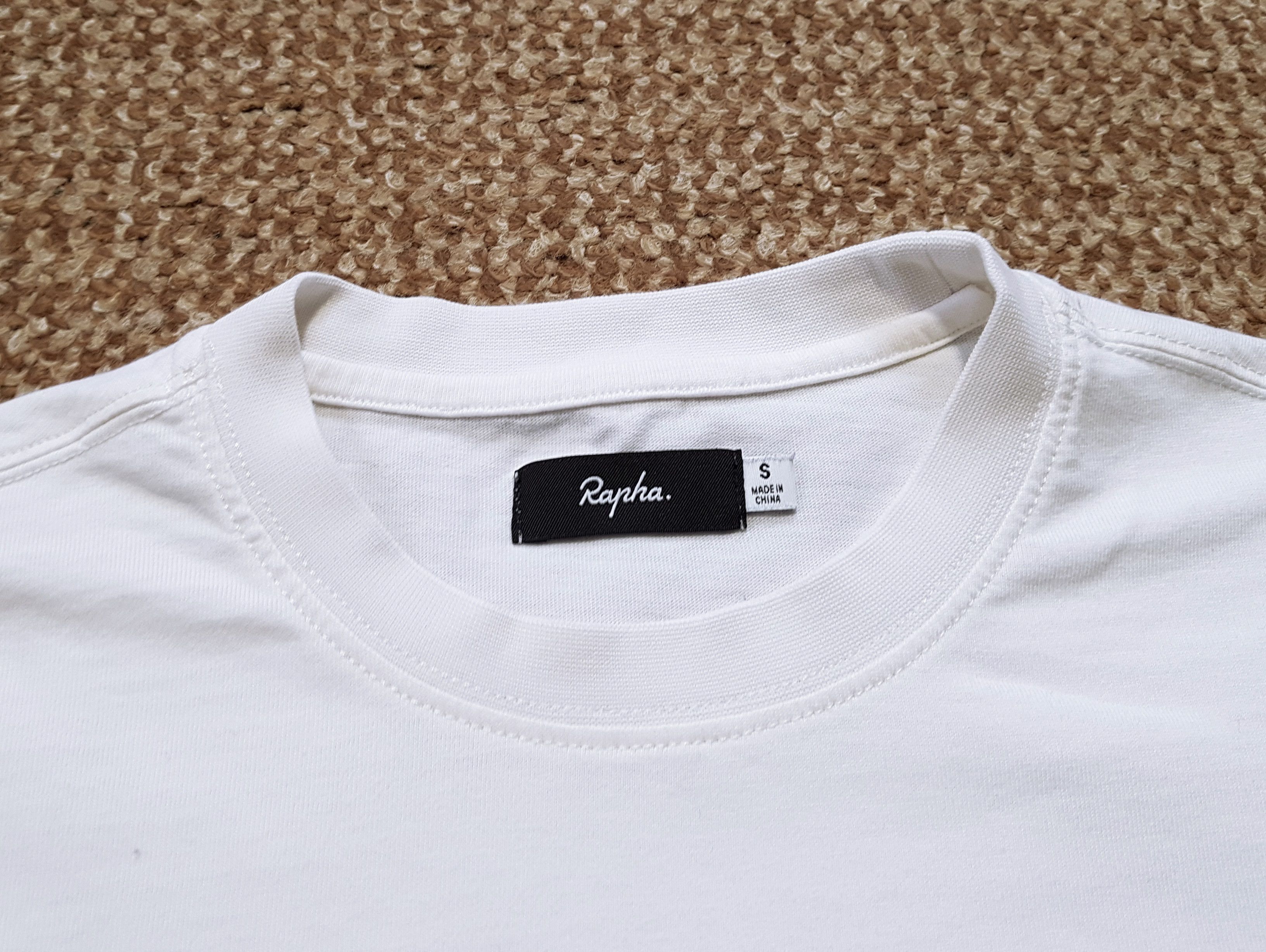 Rapha Rapha Big Logo Spellout Cotton T Shirt sz S Size US S / EU 44-46 / 1 - 5 Thumbnail