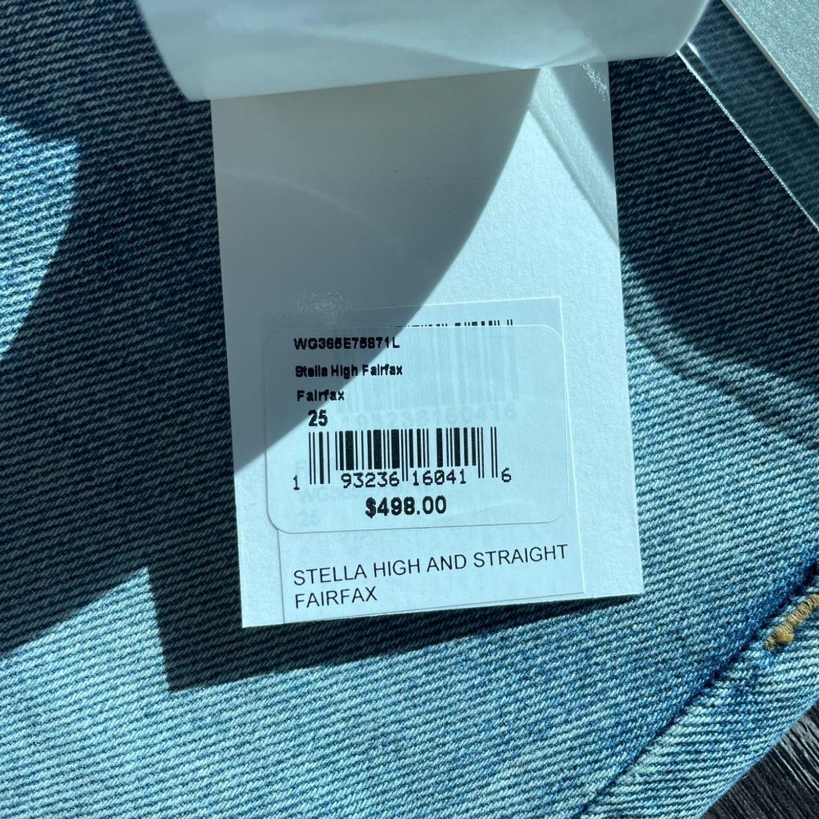 John Elliott JOHN ELLIOTT HIGH RISE STRAIGHT JEANS SIZE 25 LIGHT DENIM Size 25" / US 0 / IT 36 - 8 Thumbnail