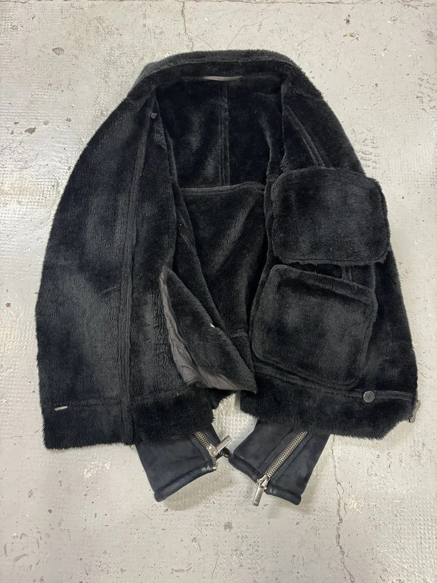 Emporio Armani FW2002 Emporio Armani Navy Arm Zips Bomber Jacket Size US S / EU 44-46 / 1 - 10 Thumbnail