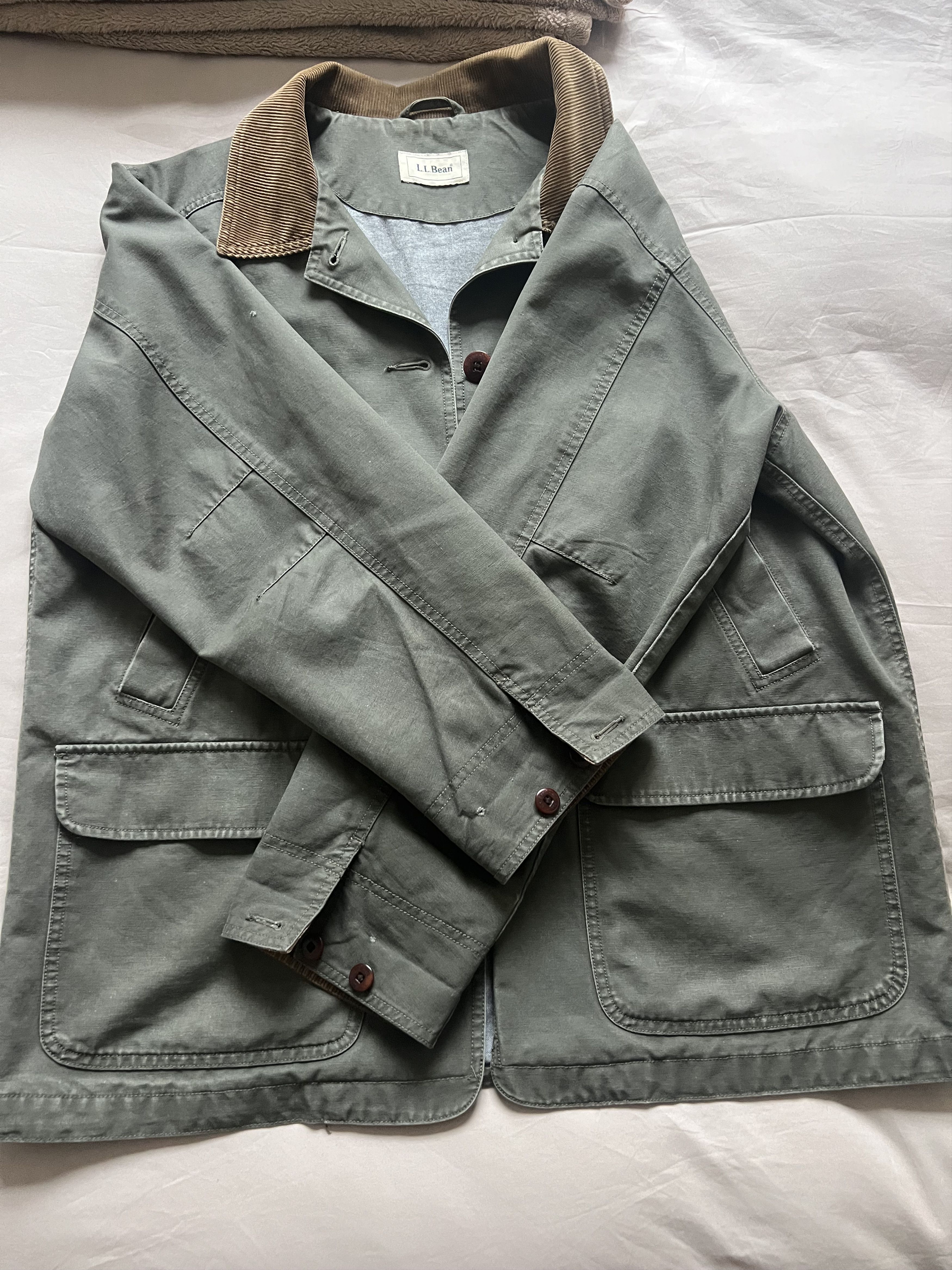 L.L. Bean LL Bean Vintage Chore Jacket Size US L / EU 52-54 / 3 - 3 Thumbnail