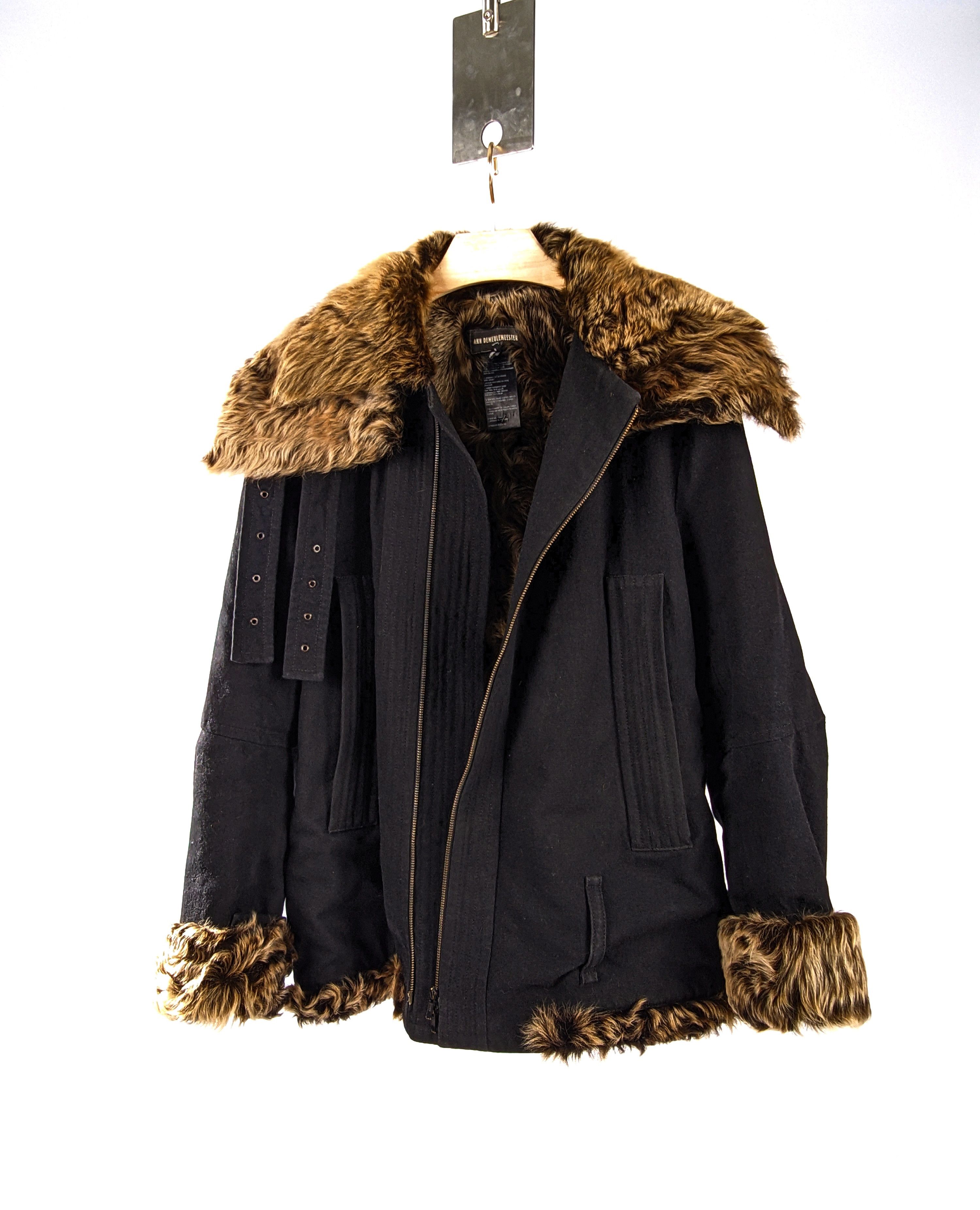 Ann Demeulemeester Ann Demeulemeester Fur jacket Size US L / EU 52-54 / 3 - 2 Thumbnail