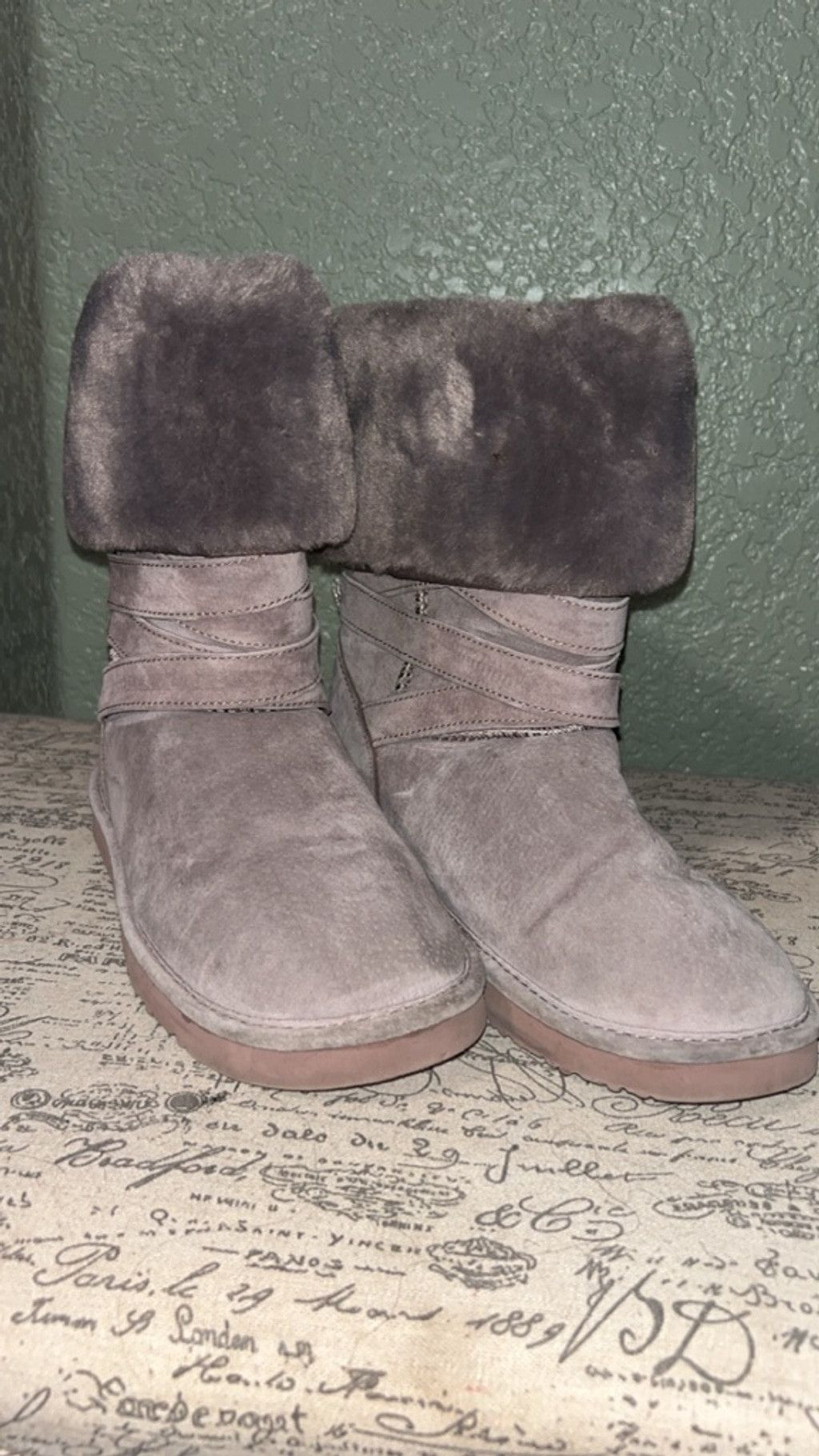 Lacoste Women's Lamo light purple Winter & Rain Boots Size US 6 / IT 36 - 4 Thumbnail