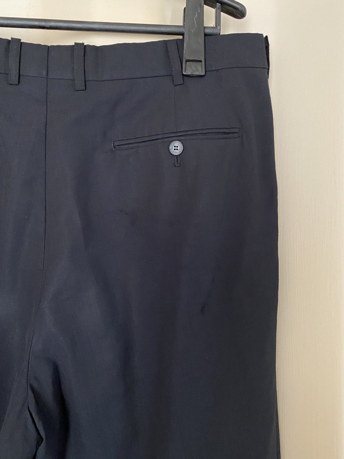 Yves Saint Laurent YVES SAINT LAURENT YSL Men Black Formal Trousers Pants Size US 37 - 6 Thumbnail
