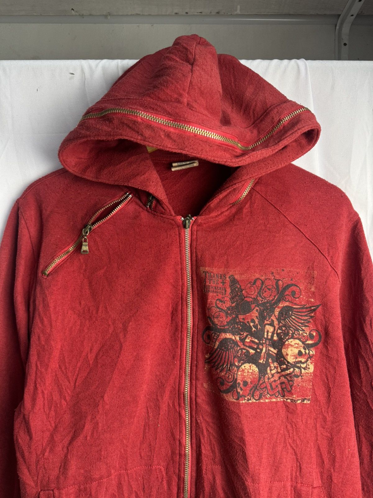 If Six Was Nine Well Spring Hoodie Archived Styled Japanese Lgb goa Size US L / EU 52-54 / 3 - 3 Thumbnail